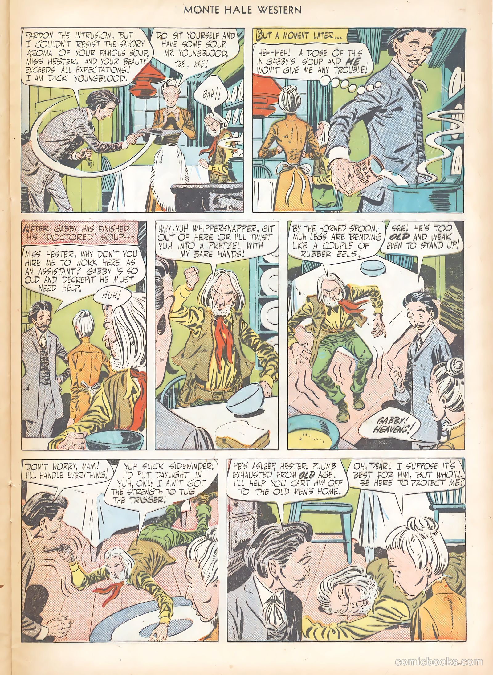 Monte Hale Western #62 — page 25 of 36