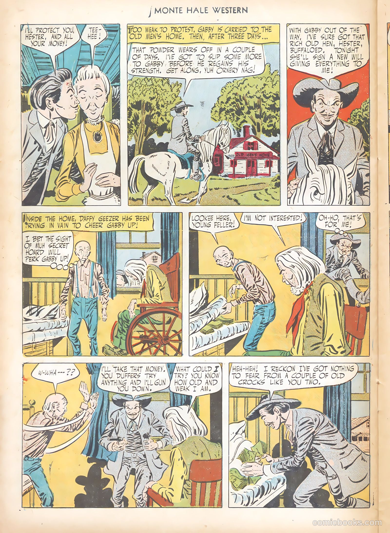 Monte Hale Western #62 — page 26 of 36