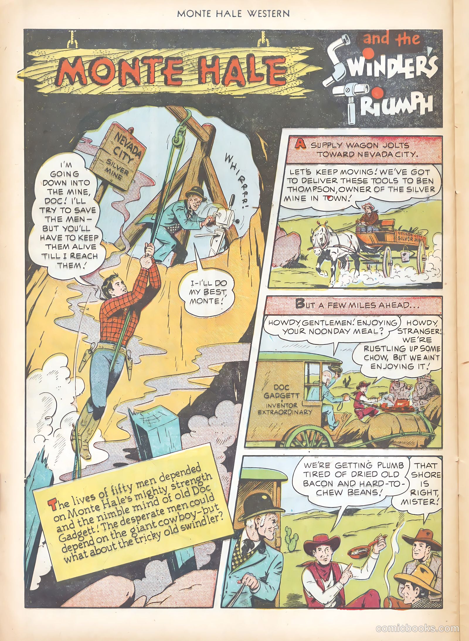 Monte Hale Western #62 — page 28 of 36