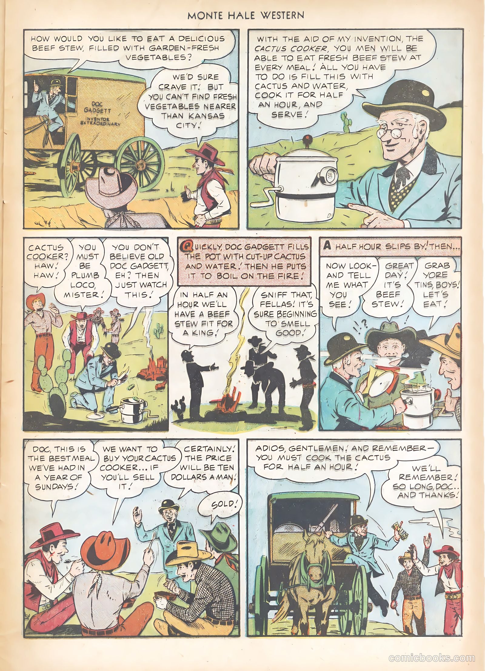 Monte Hale Western #62 — page 29 of 36