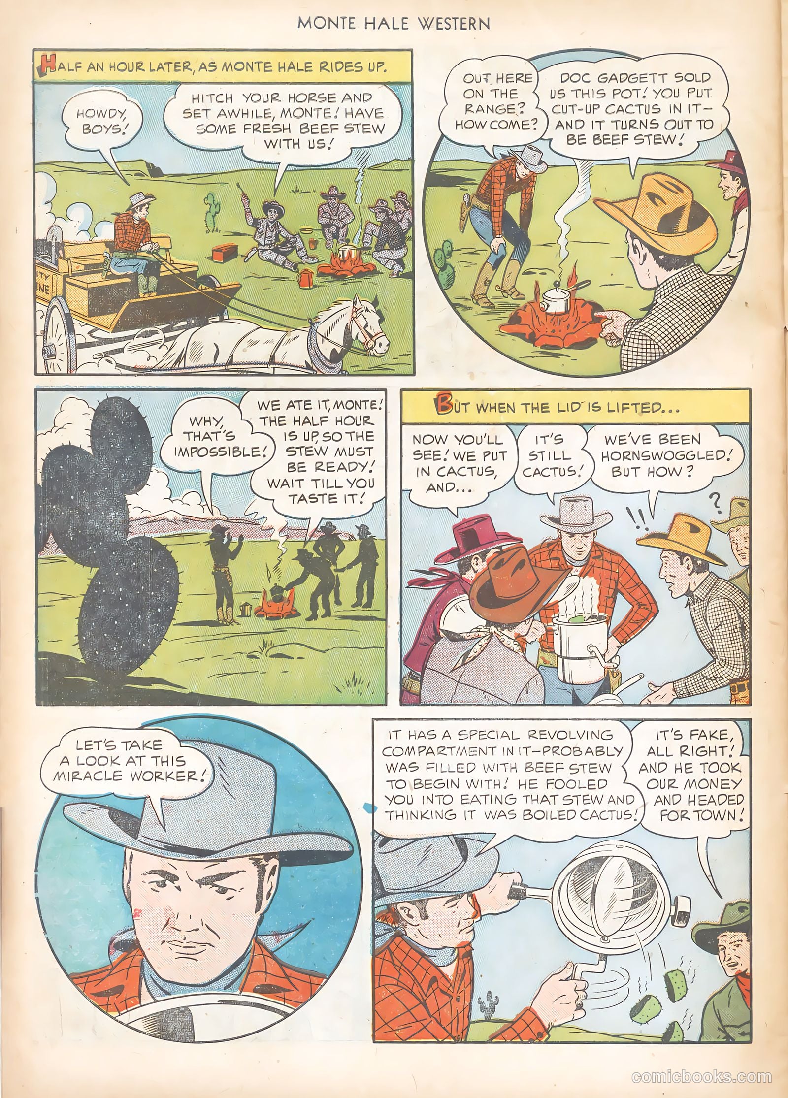 Monte Hale Western #62 — page 30 of 36