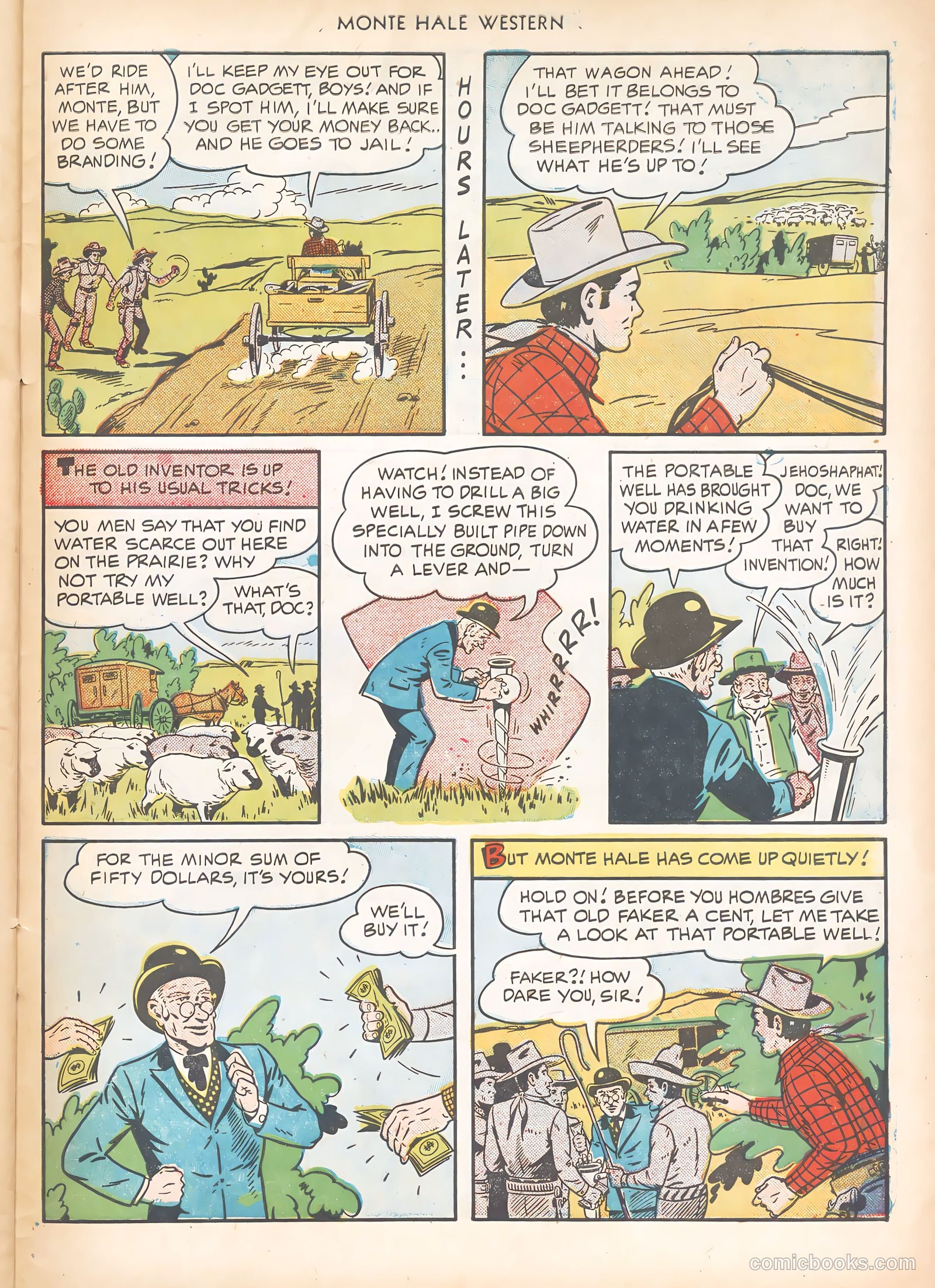Monte Hale Western #62 — page 31 of 36