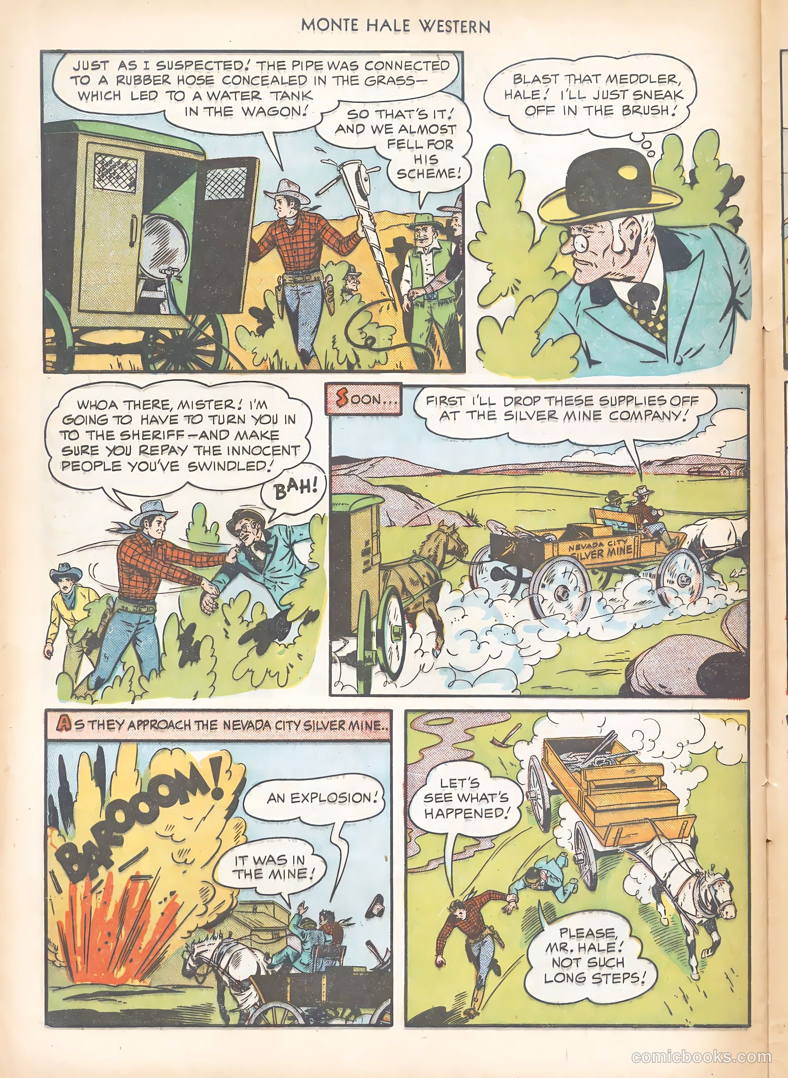 Monte Hale Western #62 — page 32 of 36
