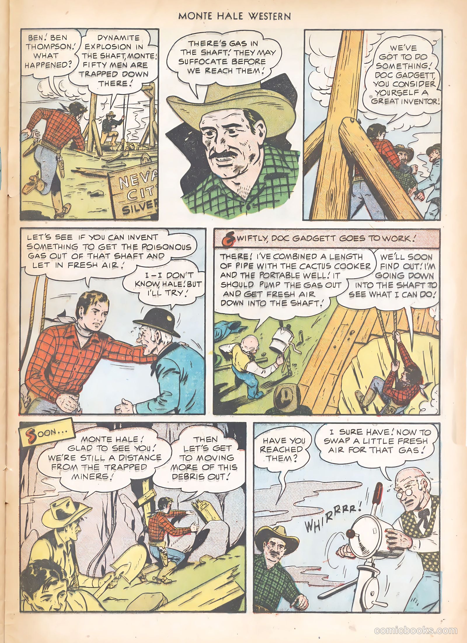 Monte Hale Western #62 — page 33 of 36