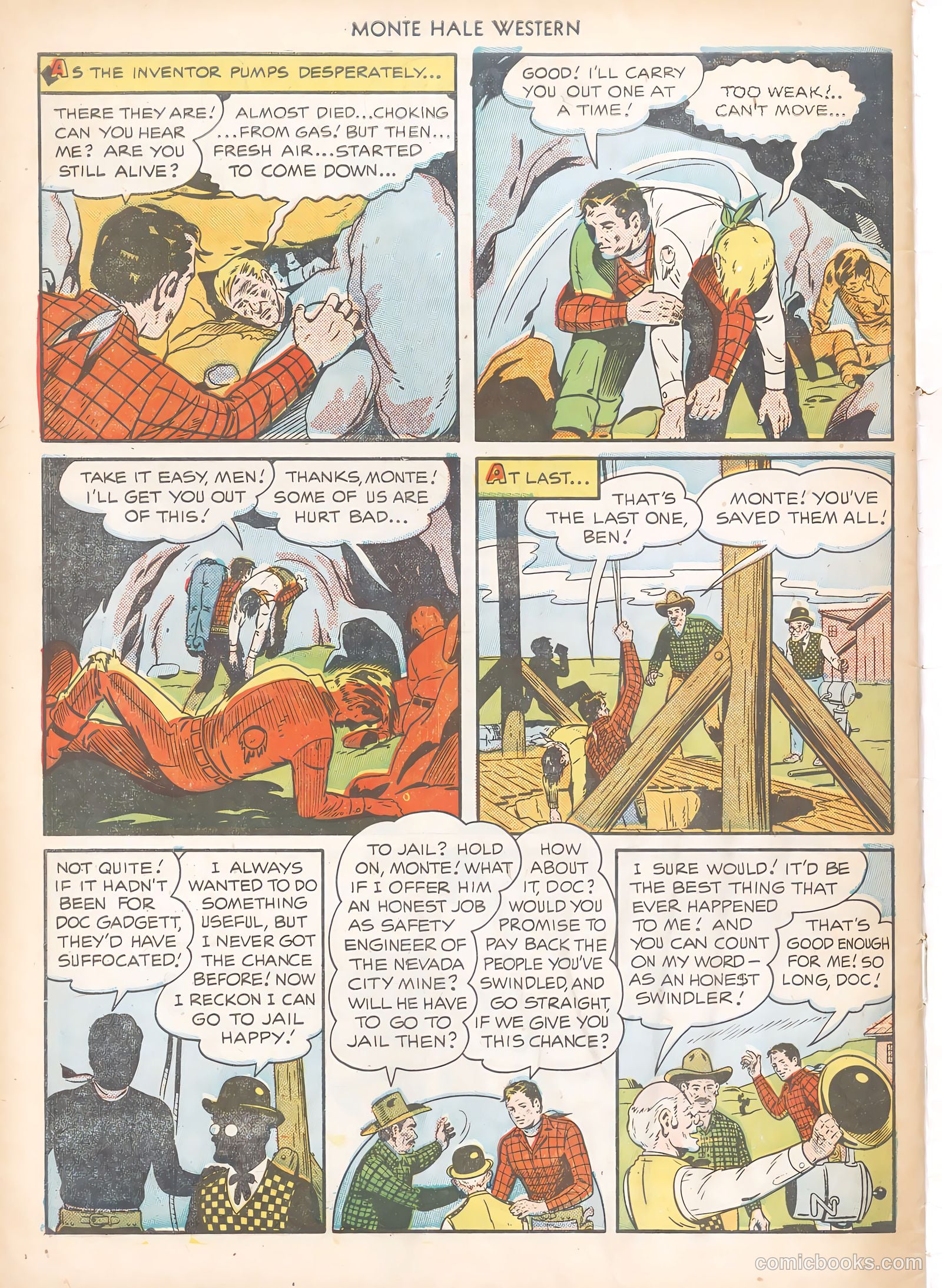 Monte Hale Western #62 — page 34 of 36