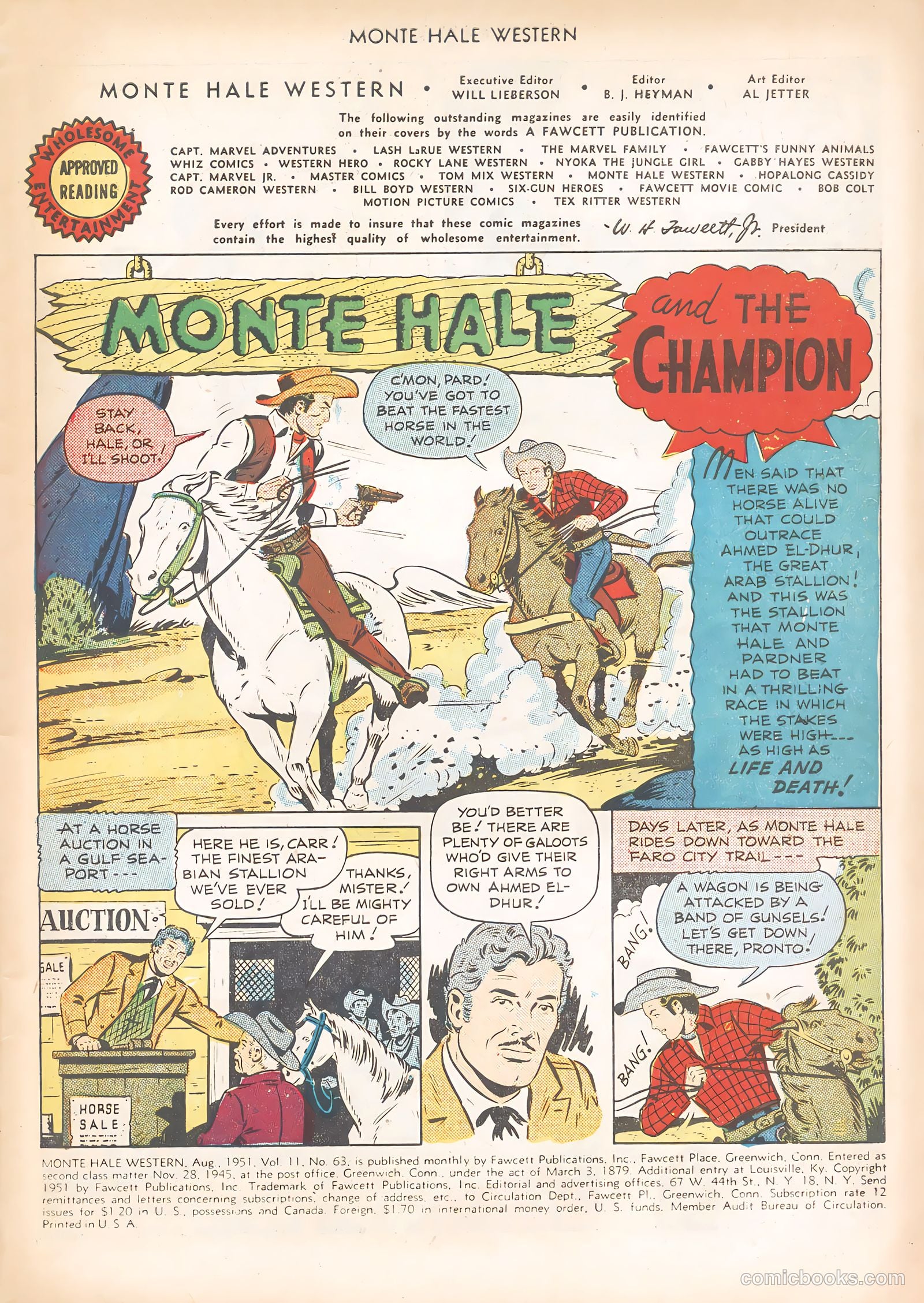 Monte Hale Western #63 — page 3 of 36