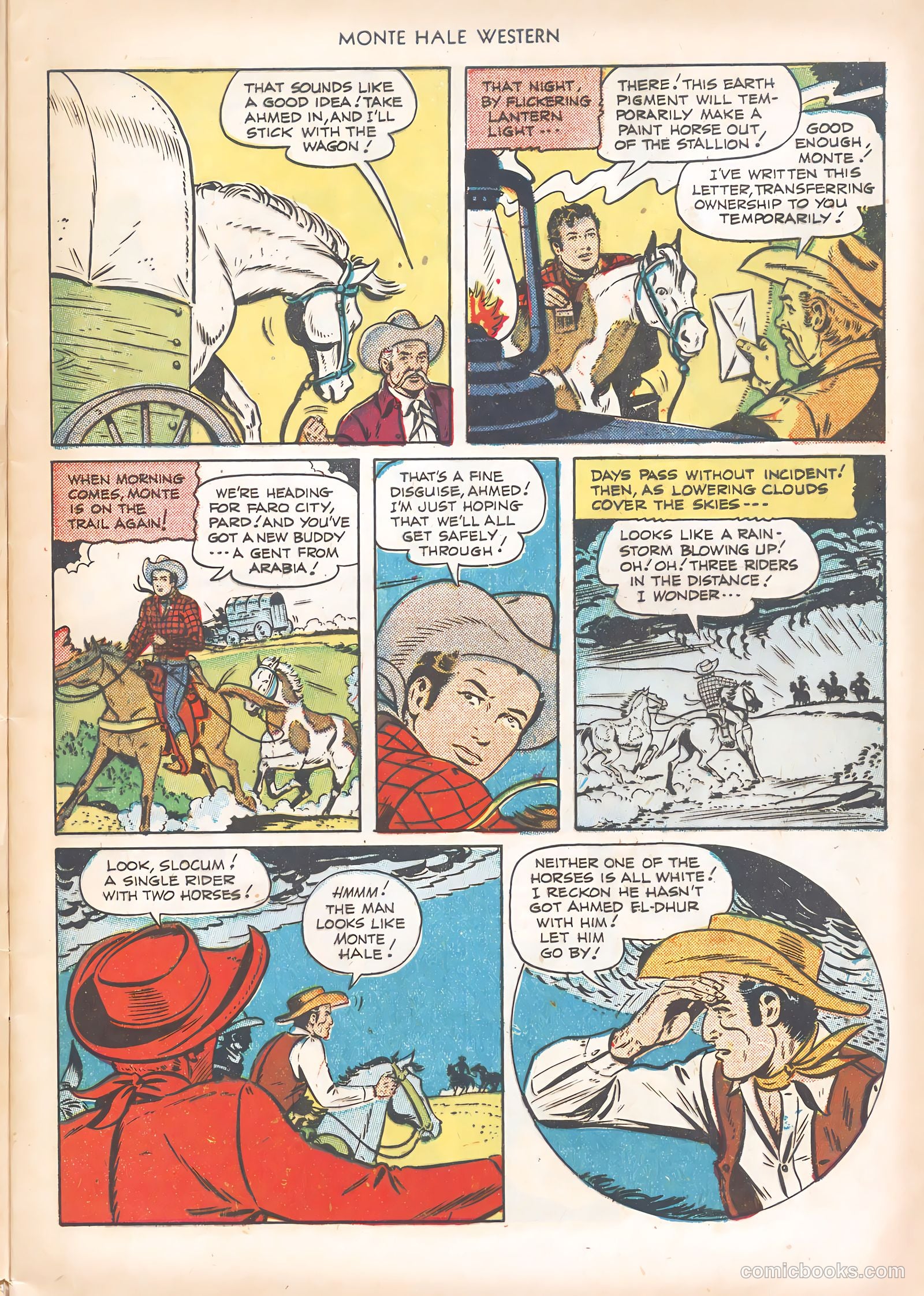 Monte Hale Western #63 — page 5 of 36
