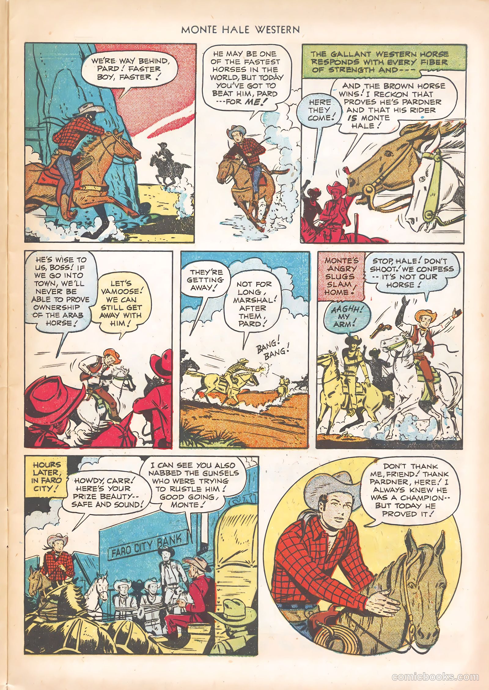Monte Hale Western #63 — page 9 of 36