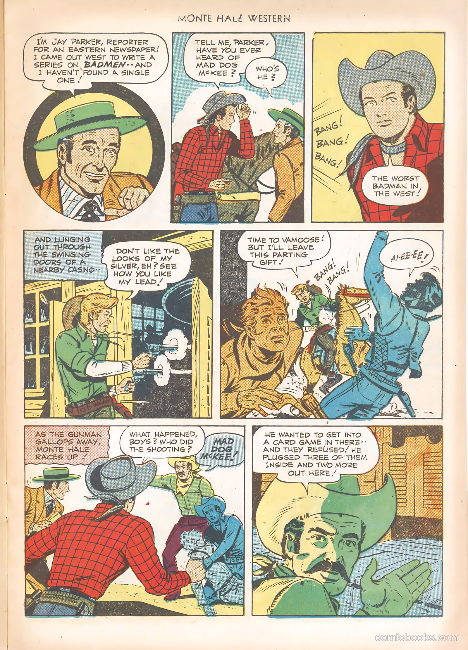 Monte Hale Western #63 — page 15 of 36