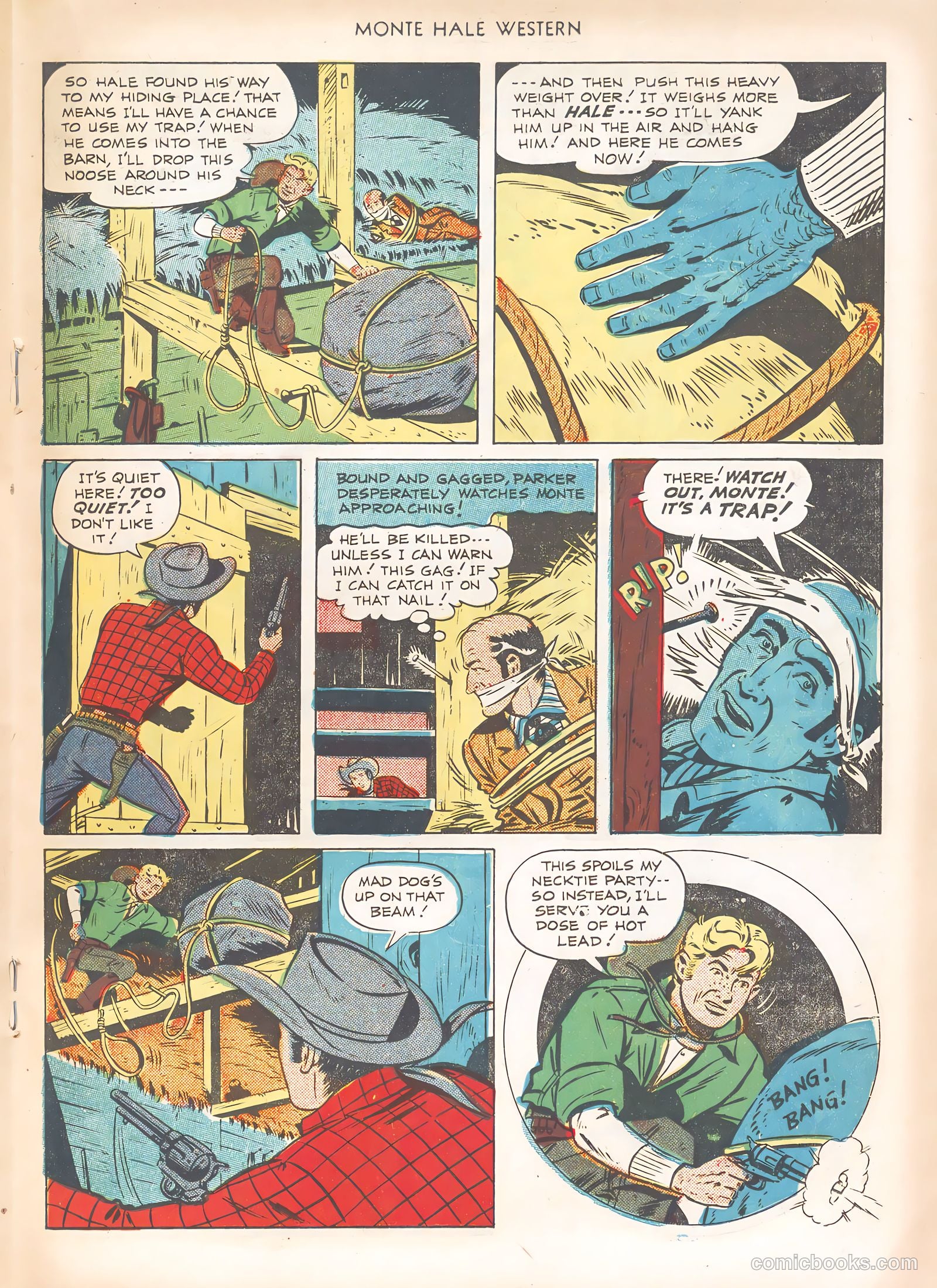 Monte Hale Western #63 — page 19 of 36