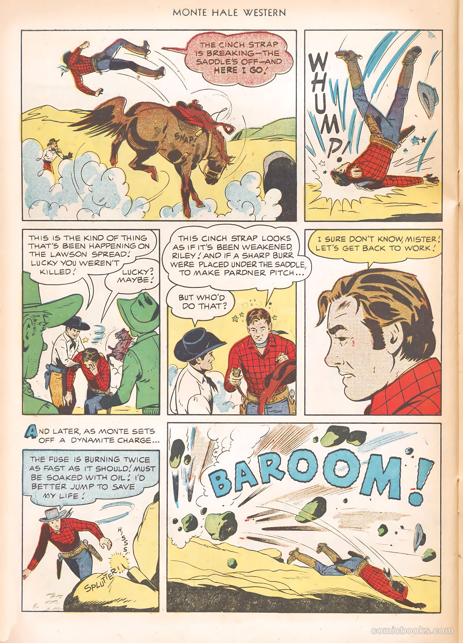 Monte Hale Western #63 — page 30 of 36