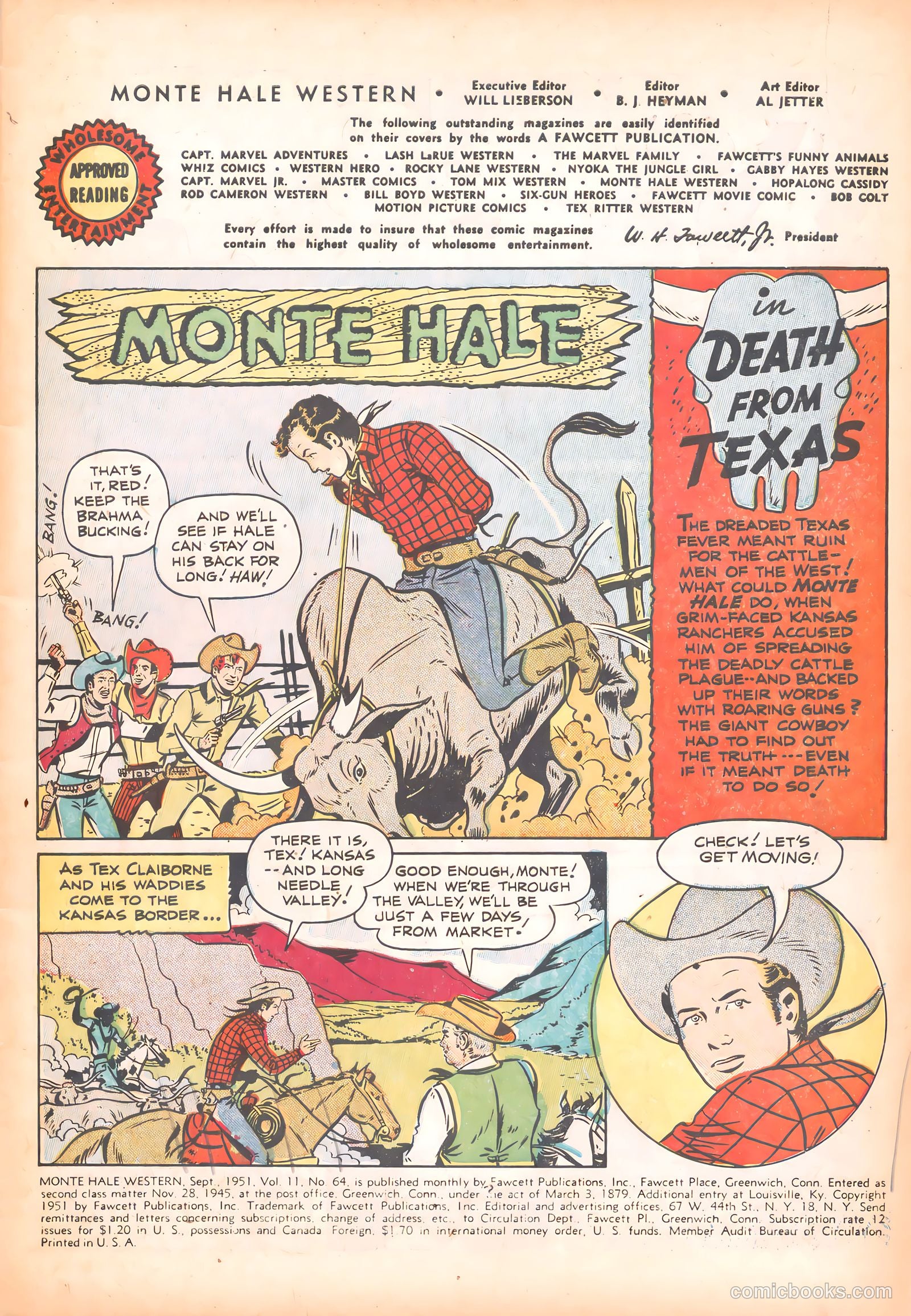 Monte Hale Western #64 — page 3 of 36