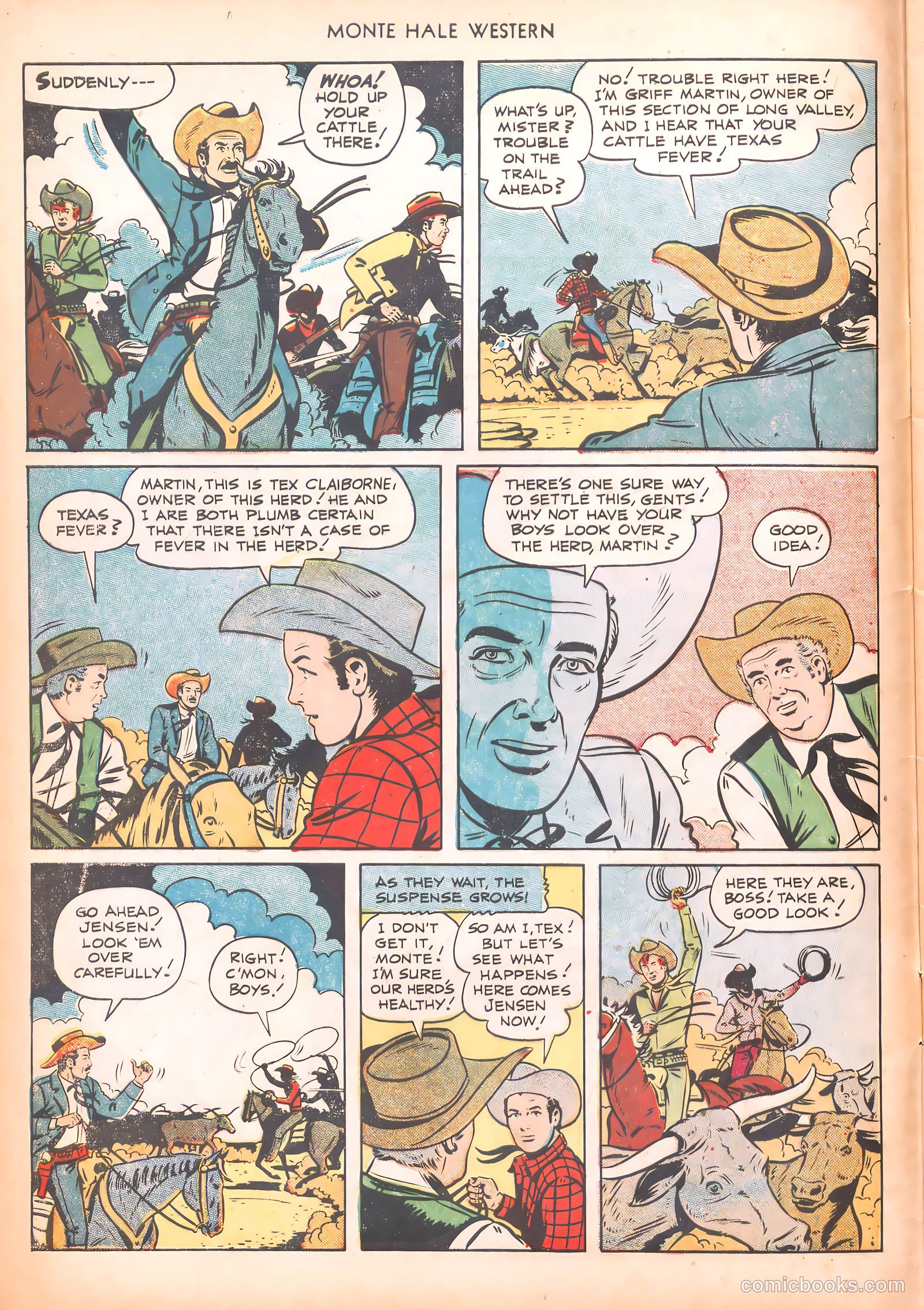 Monte Hale Western #64 — page 4 of 36