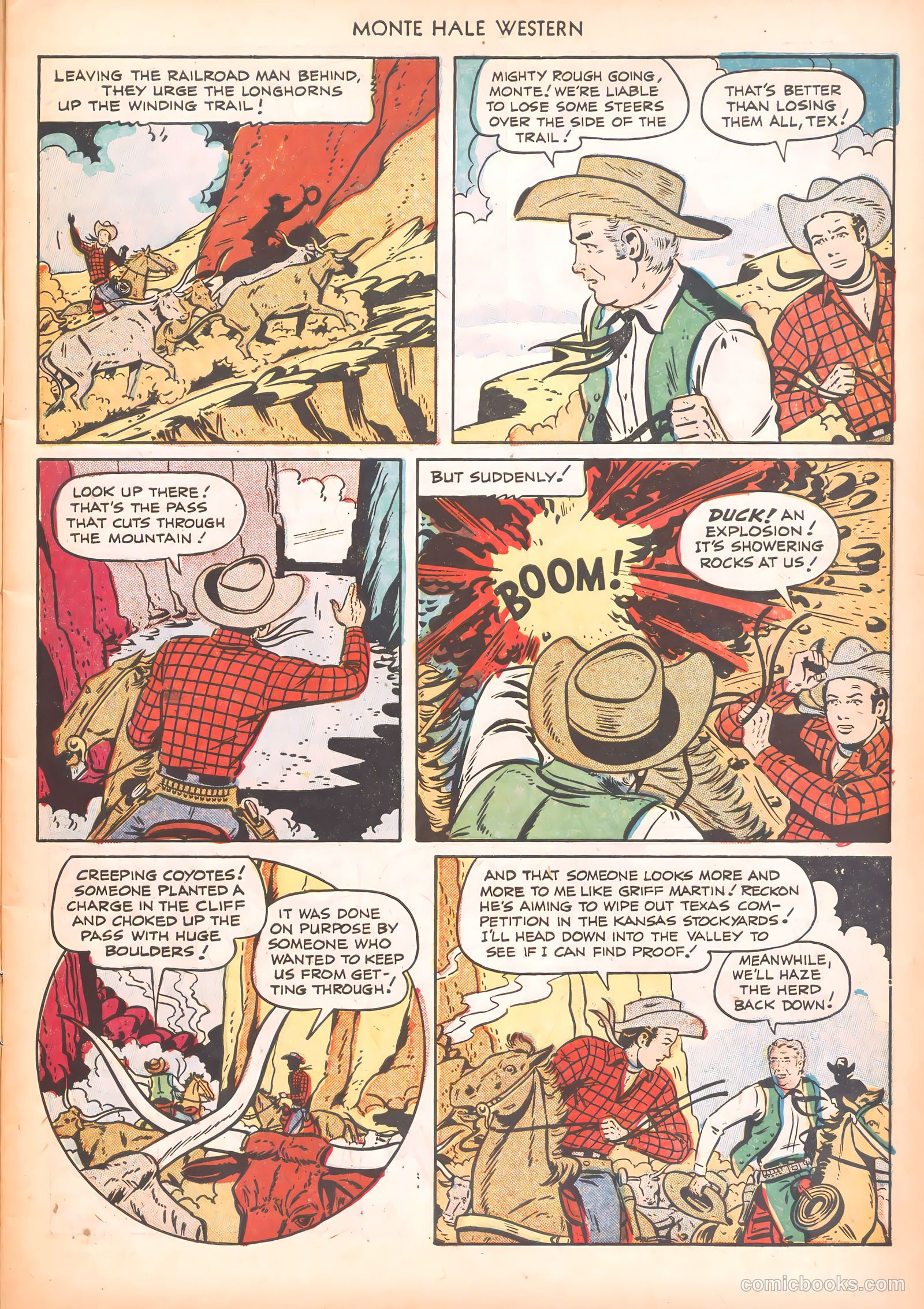 Monte Hale Western #64 — page 7 of 36