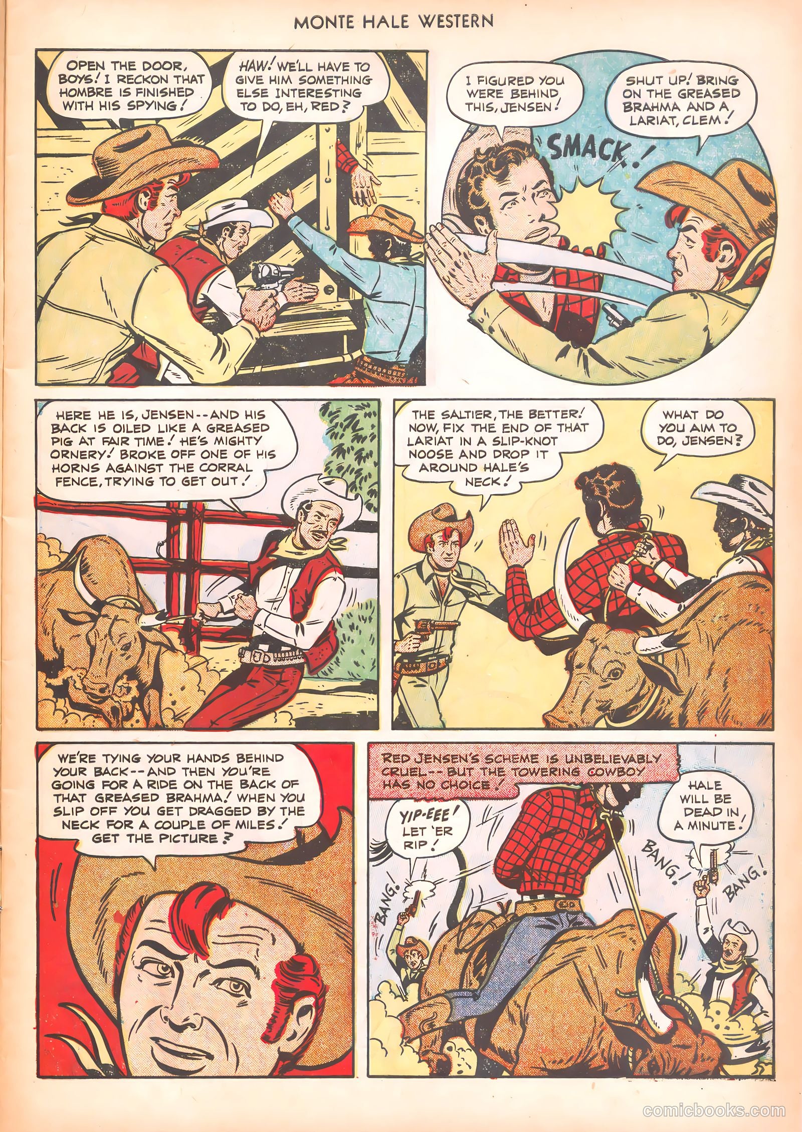 Monte Hale Western #64 — page 9 of 36