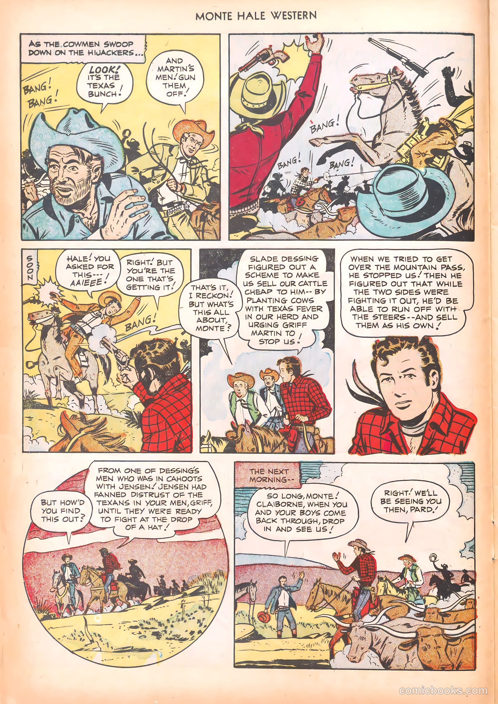 Monte Hale Western #64 — page 12 of 36