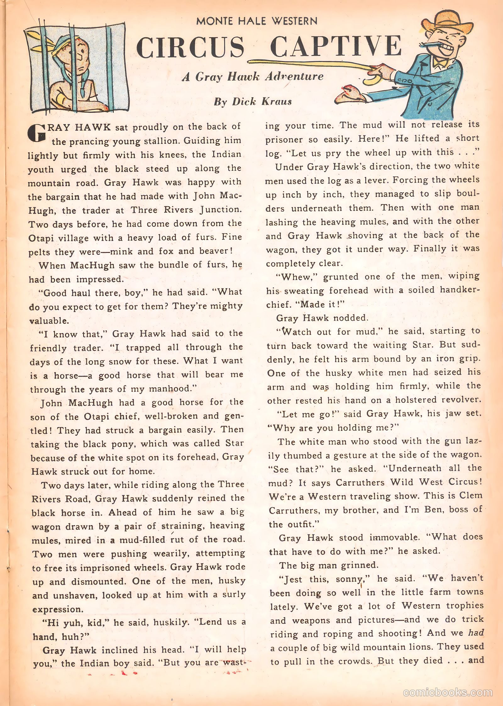 Monte Hale Western #64 — page 15 of 36