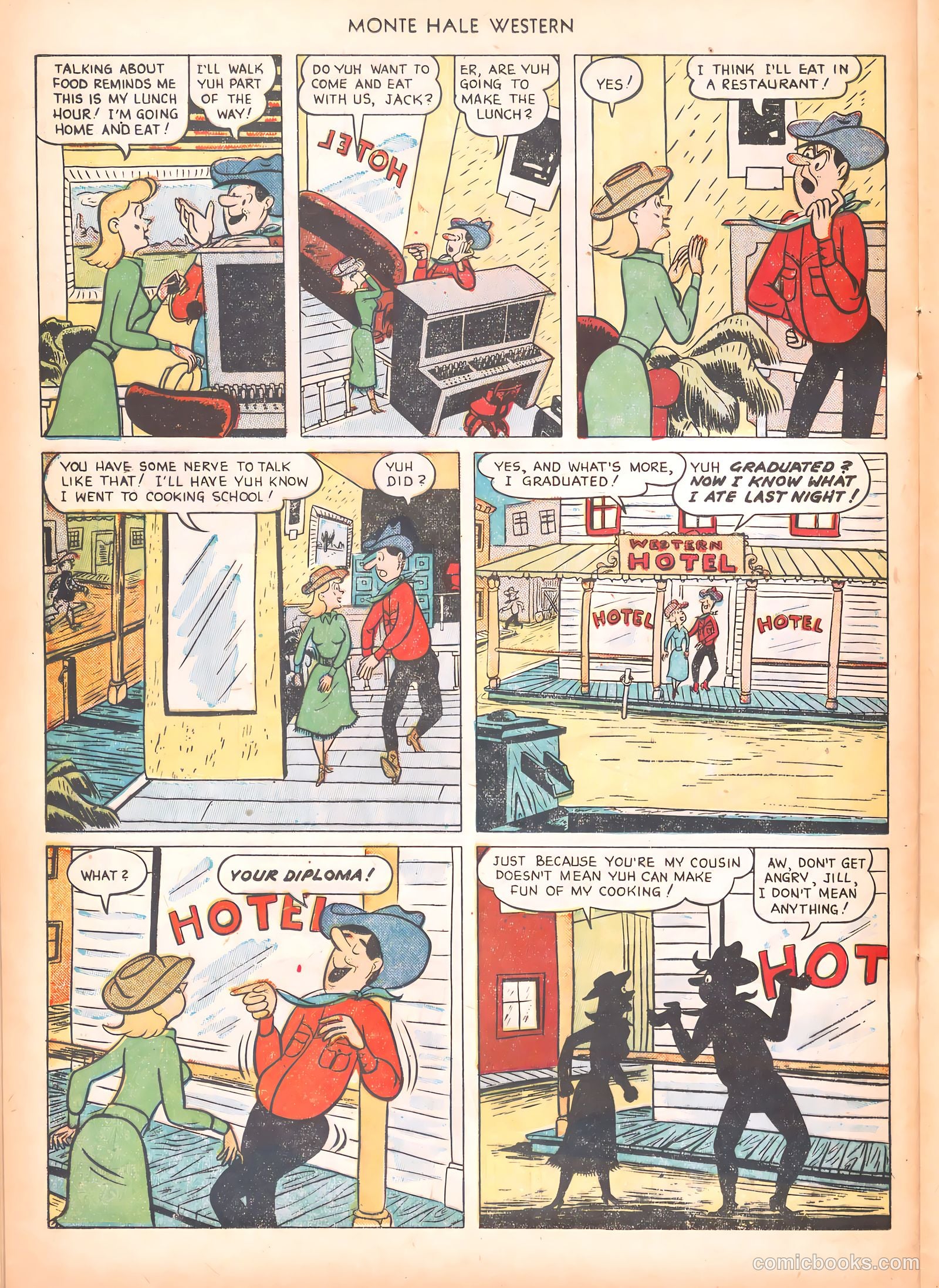 Monte Hale Western #64 — page 24 of 36