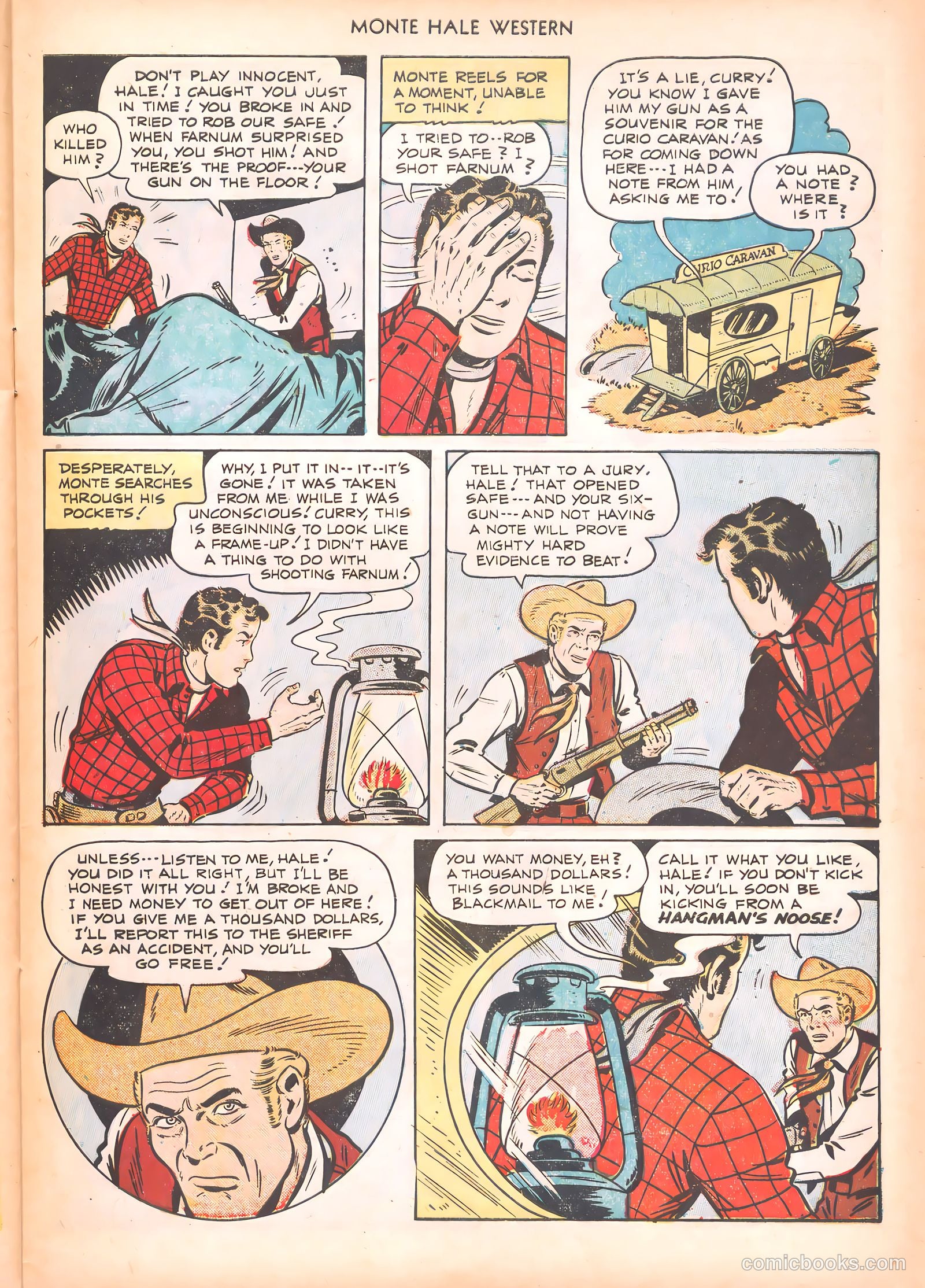 Monte Hale Western #64 — page 29 of 36