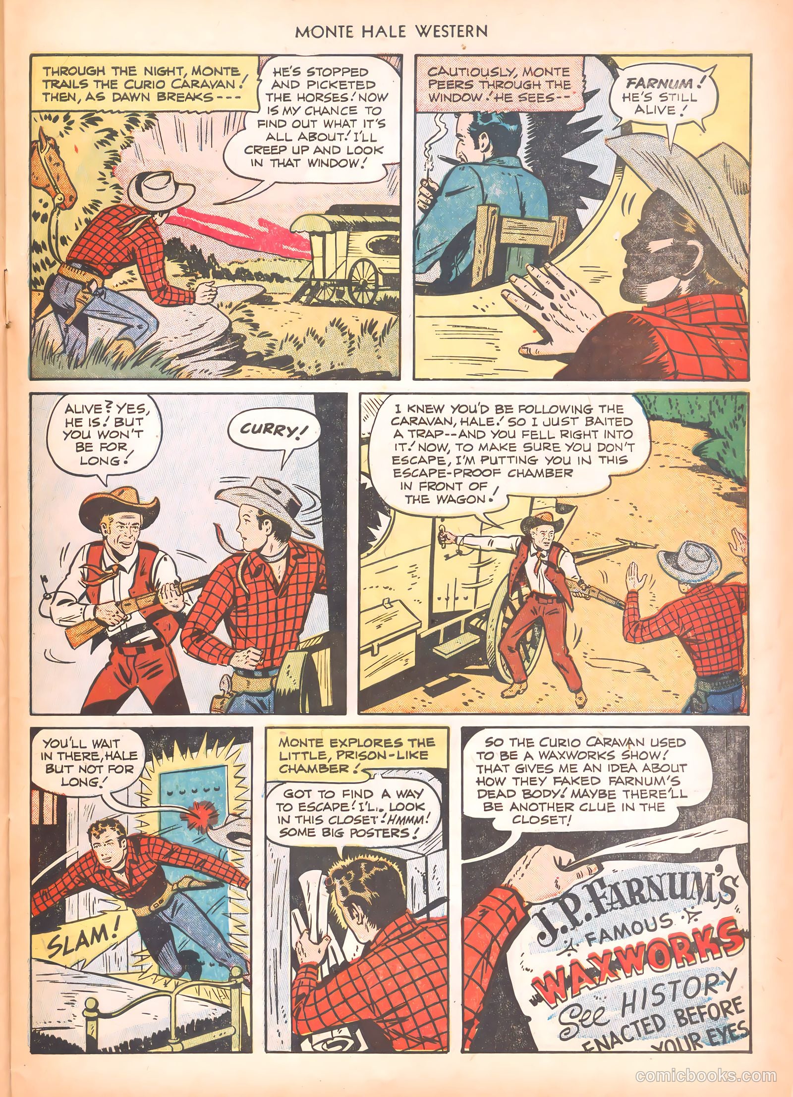 Monte Hale Western #64 — page 31 of 36
