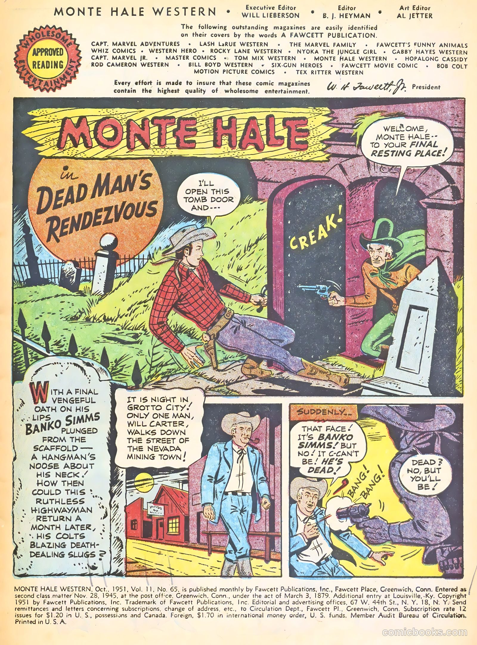 Monte Hale Western #65 — page 3 of 36