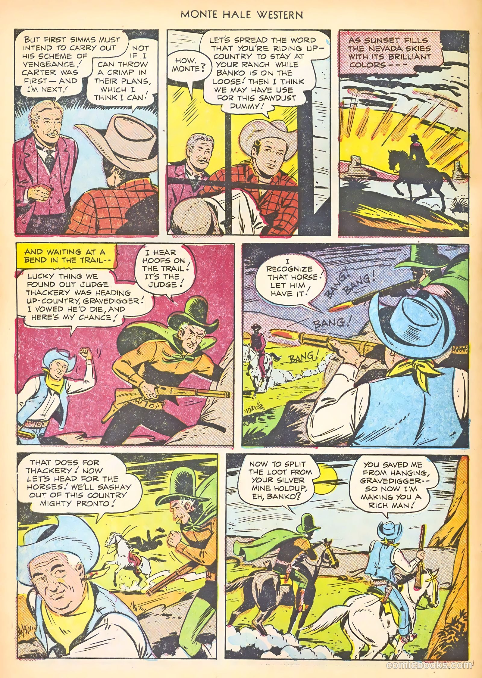 Monte Hale Western #65 — page 6 of 36