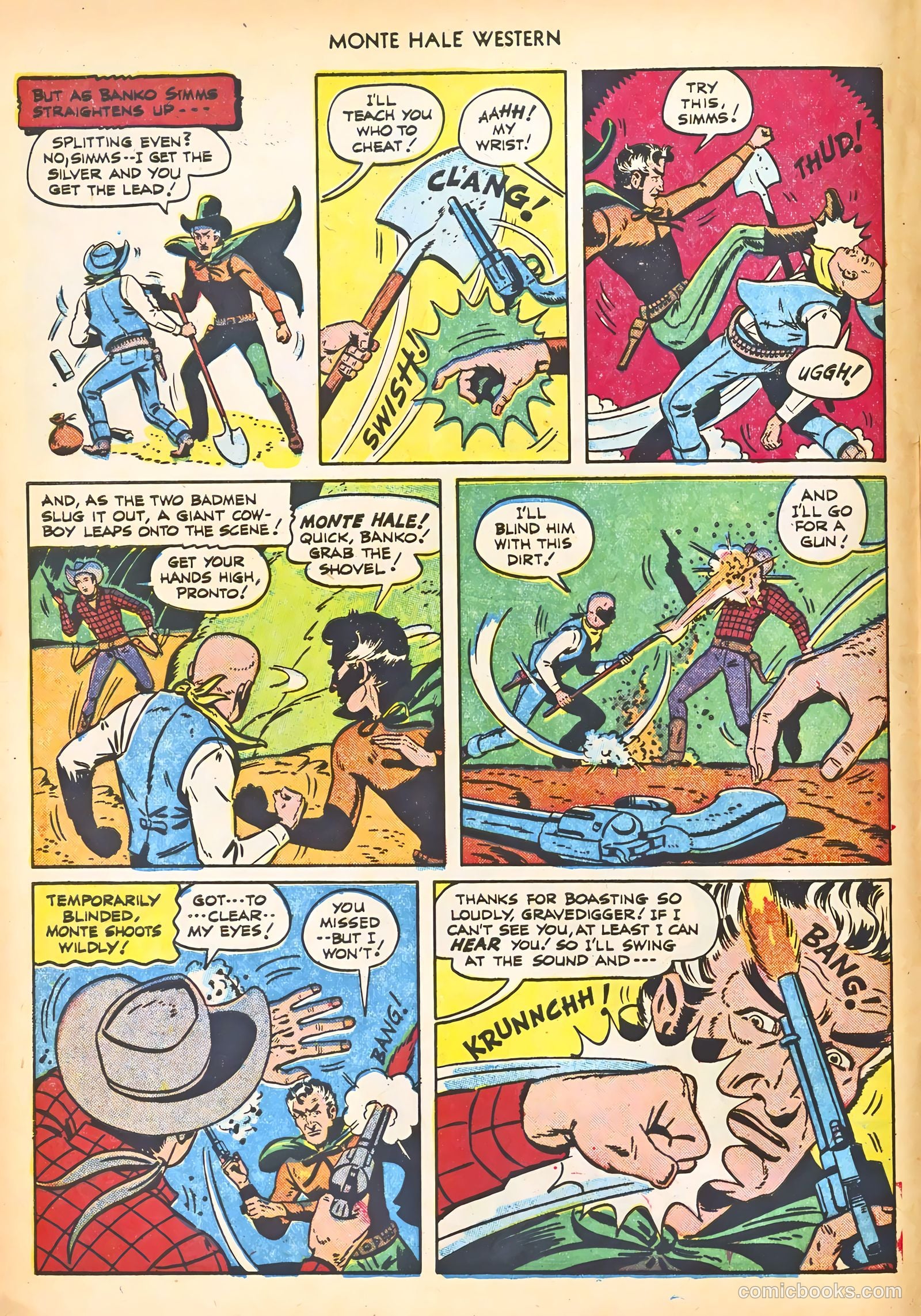 Monte Hale Western #65 — page 8 of 36