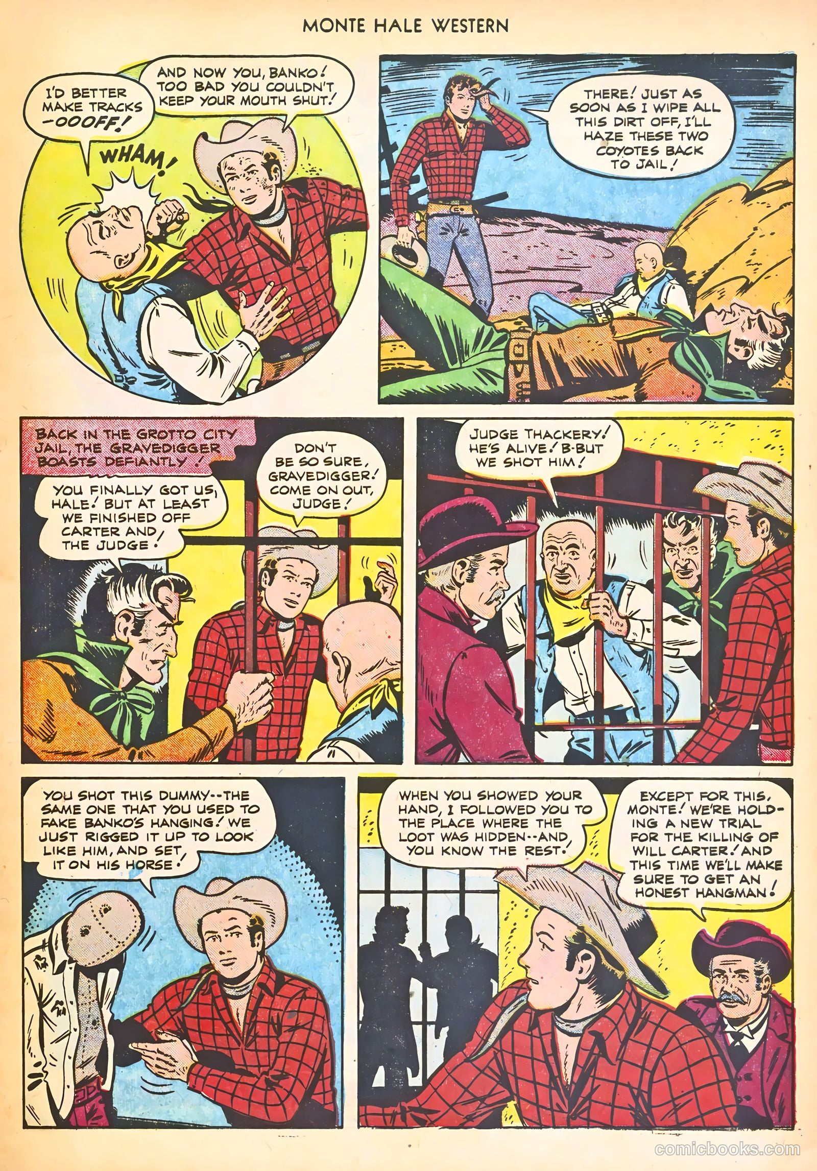 Monte Hale Western #65 — page 9 of 36
