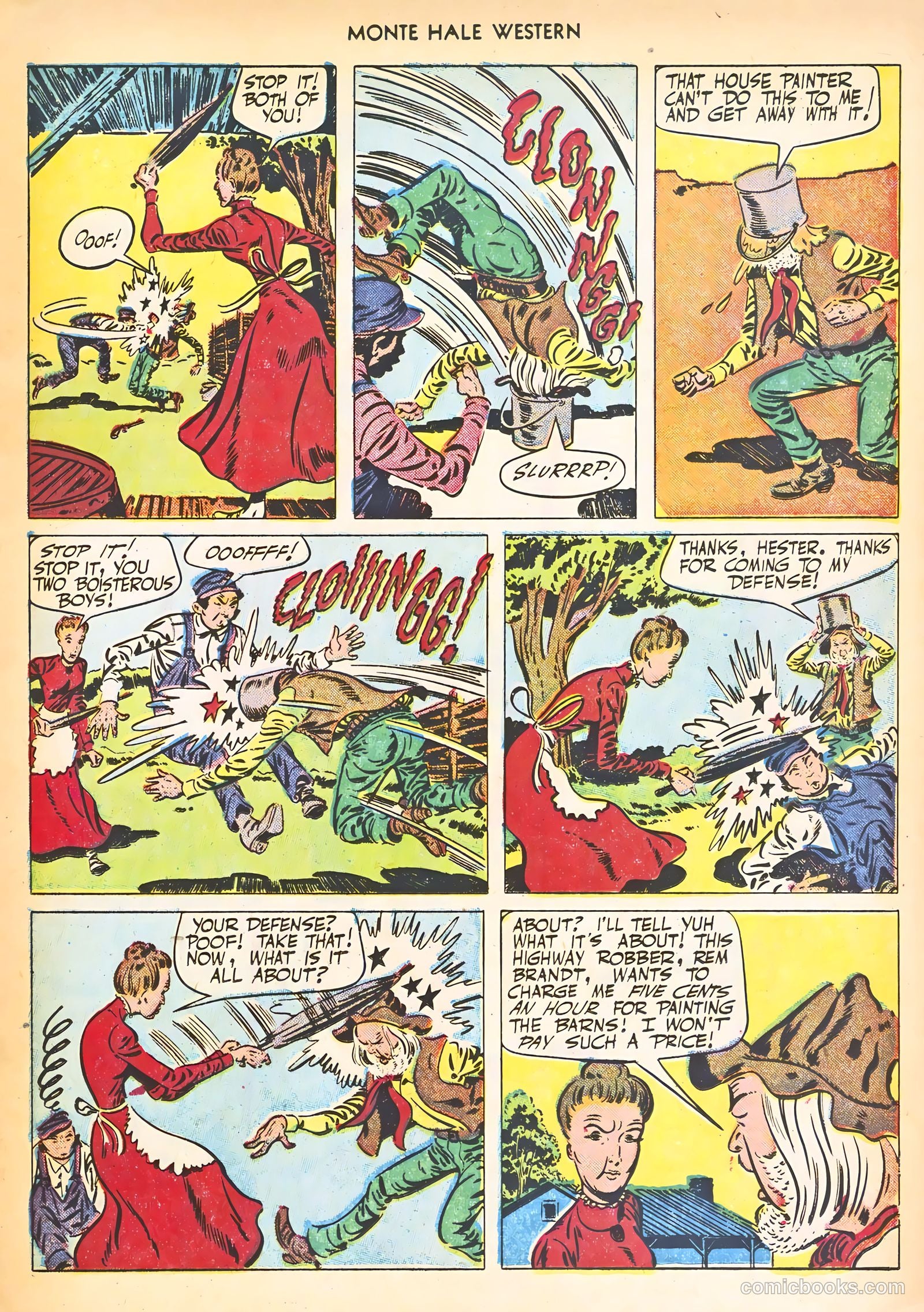 Monte Hale Western #65 — page 13 of 36