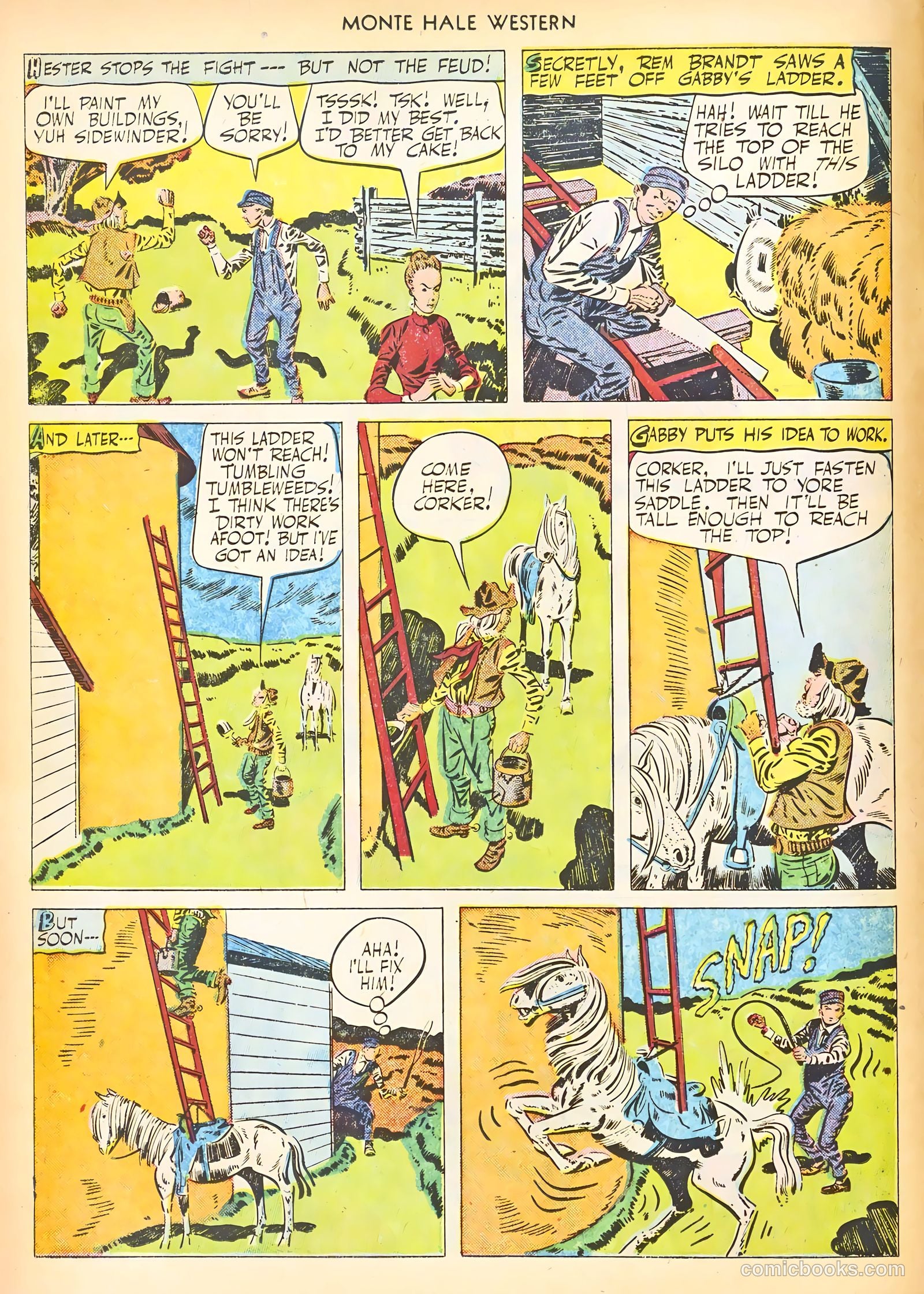 Monte Hale Western #65 — page 14 of 36