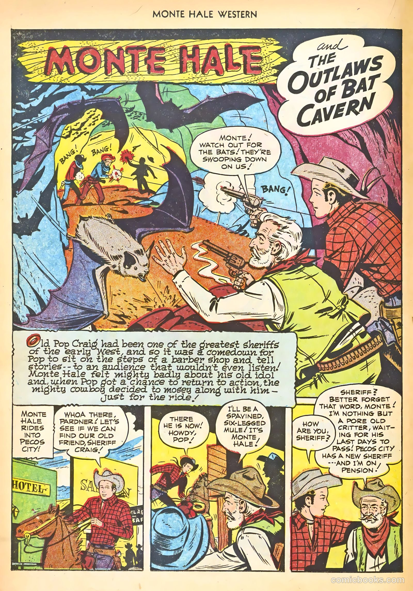 Monte Hale Western #65 — page 18 of 36