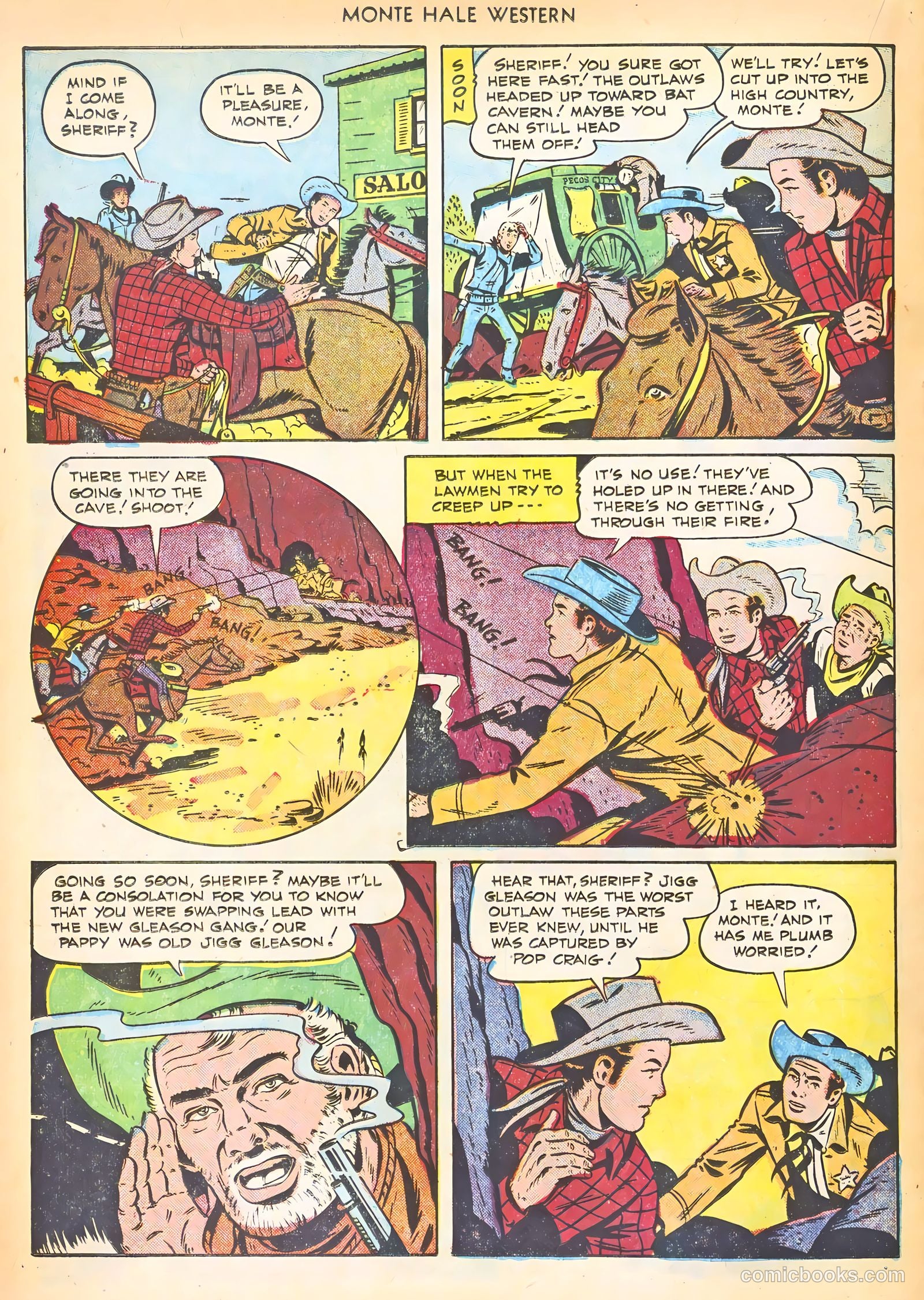 Monte Hale Western #65 — page 20 of 36