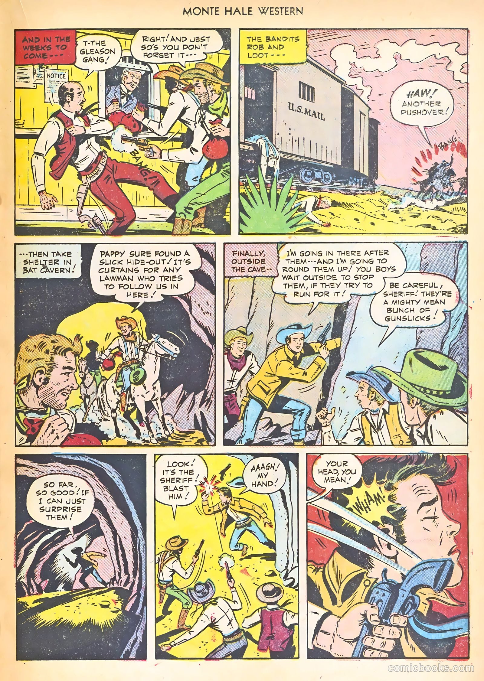 Monte Hale Western #65 — page 21 of 36