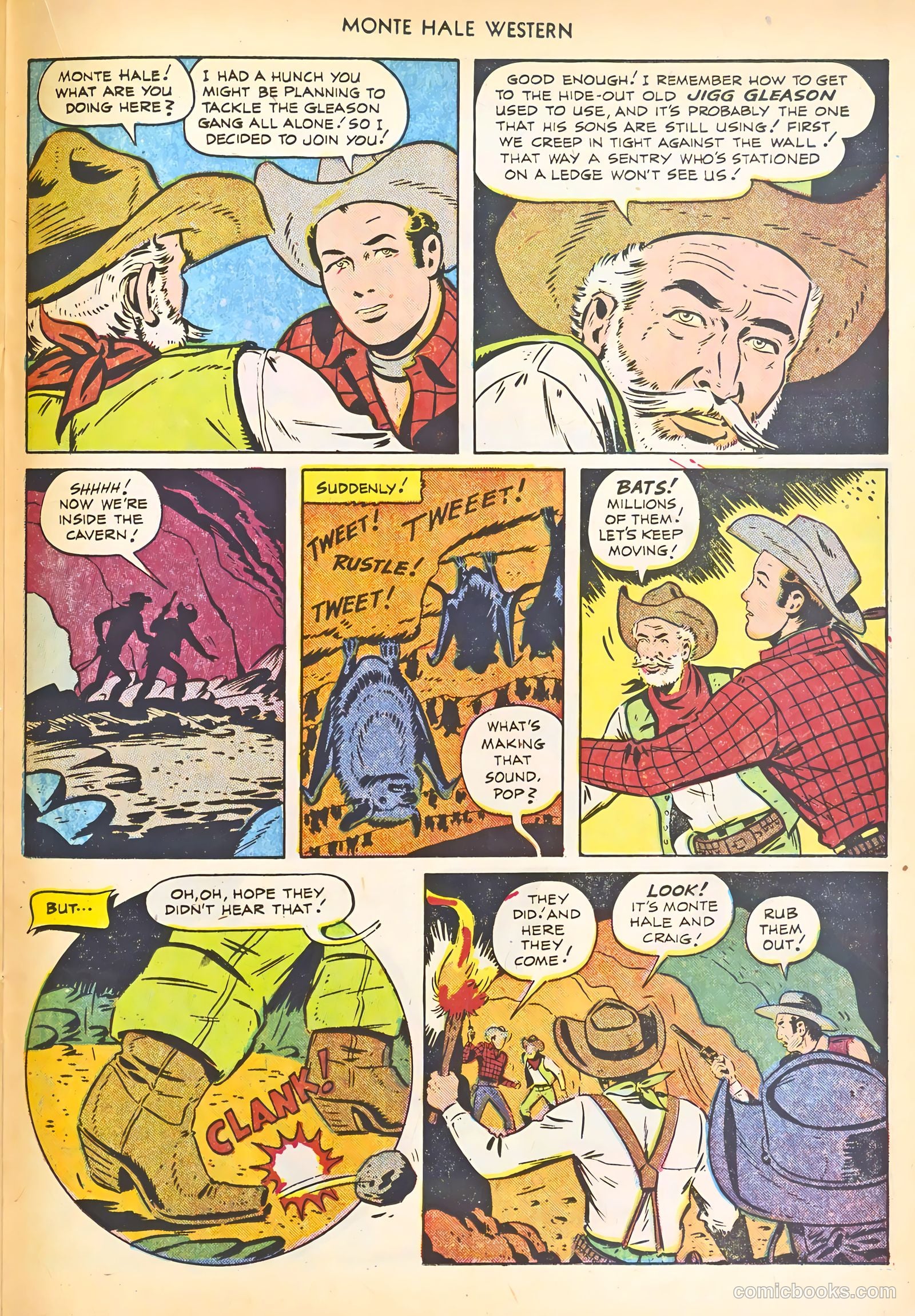 Monte Hale Western #65 — page 23 of 36