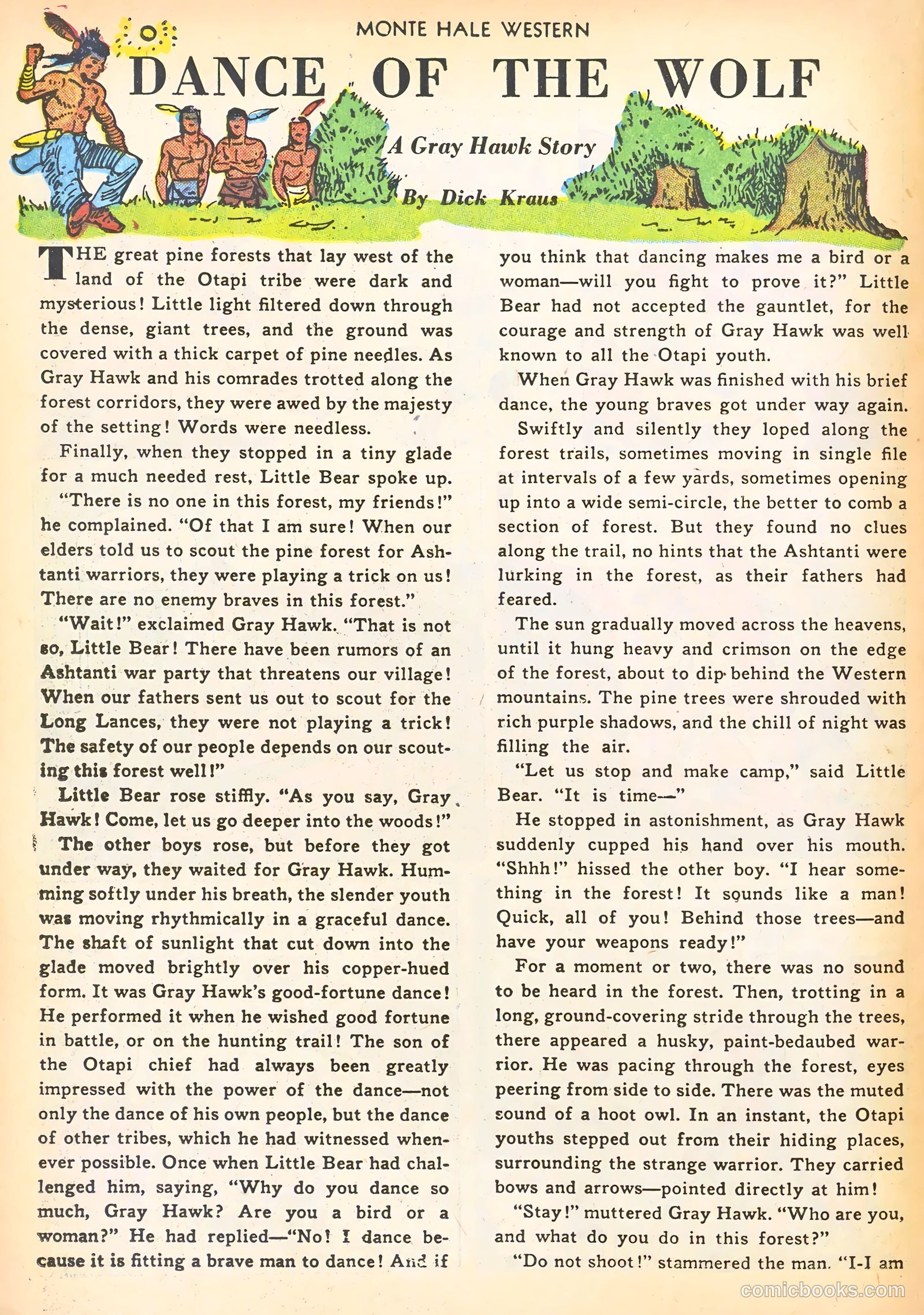 Monte Hale Western #65 — page 26 of 36