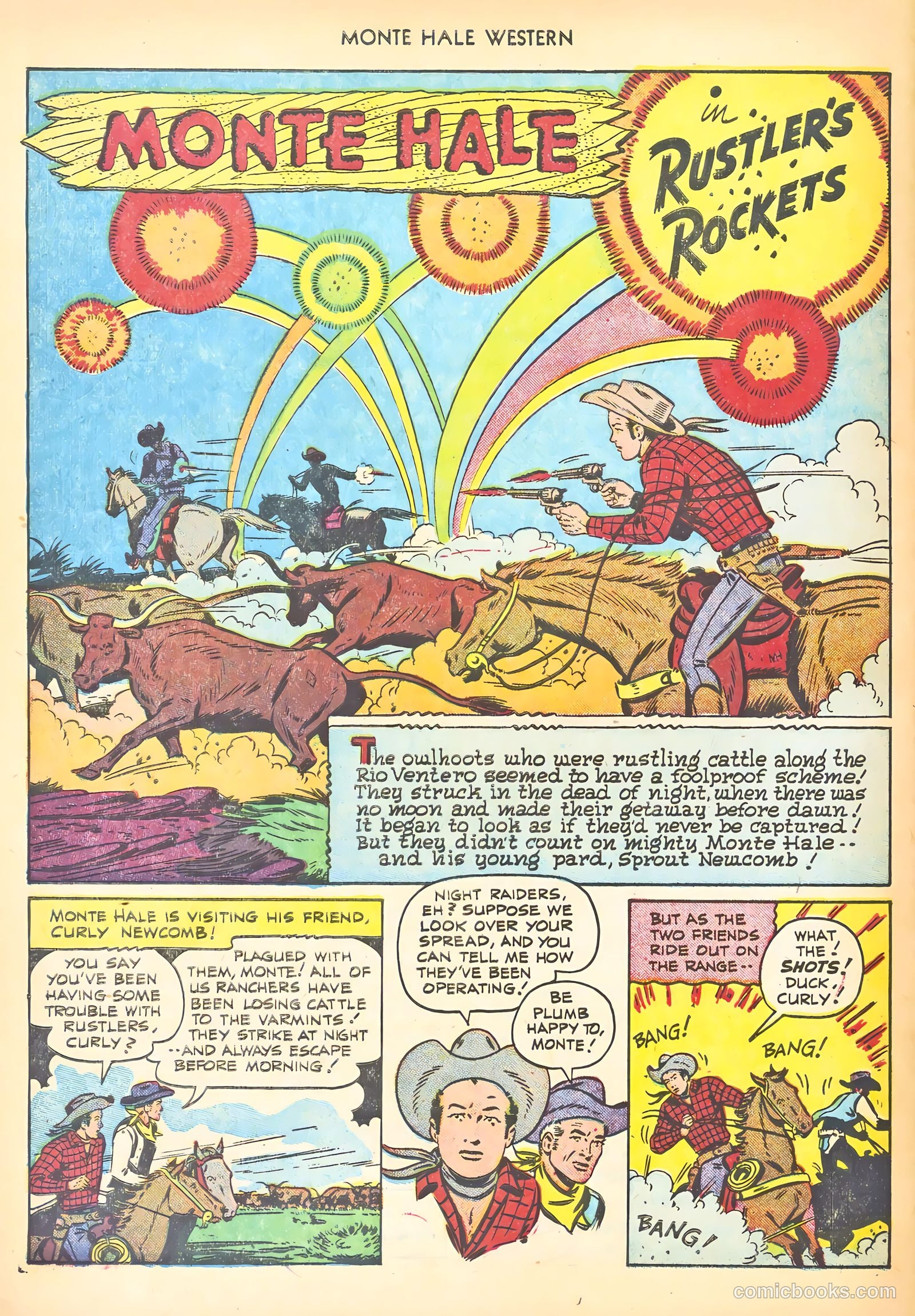 Monte Hale Western #65 — page 28 of 36
