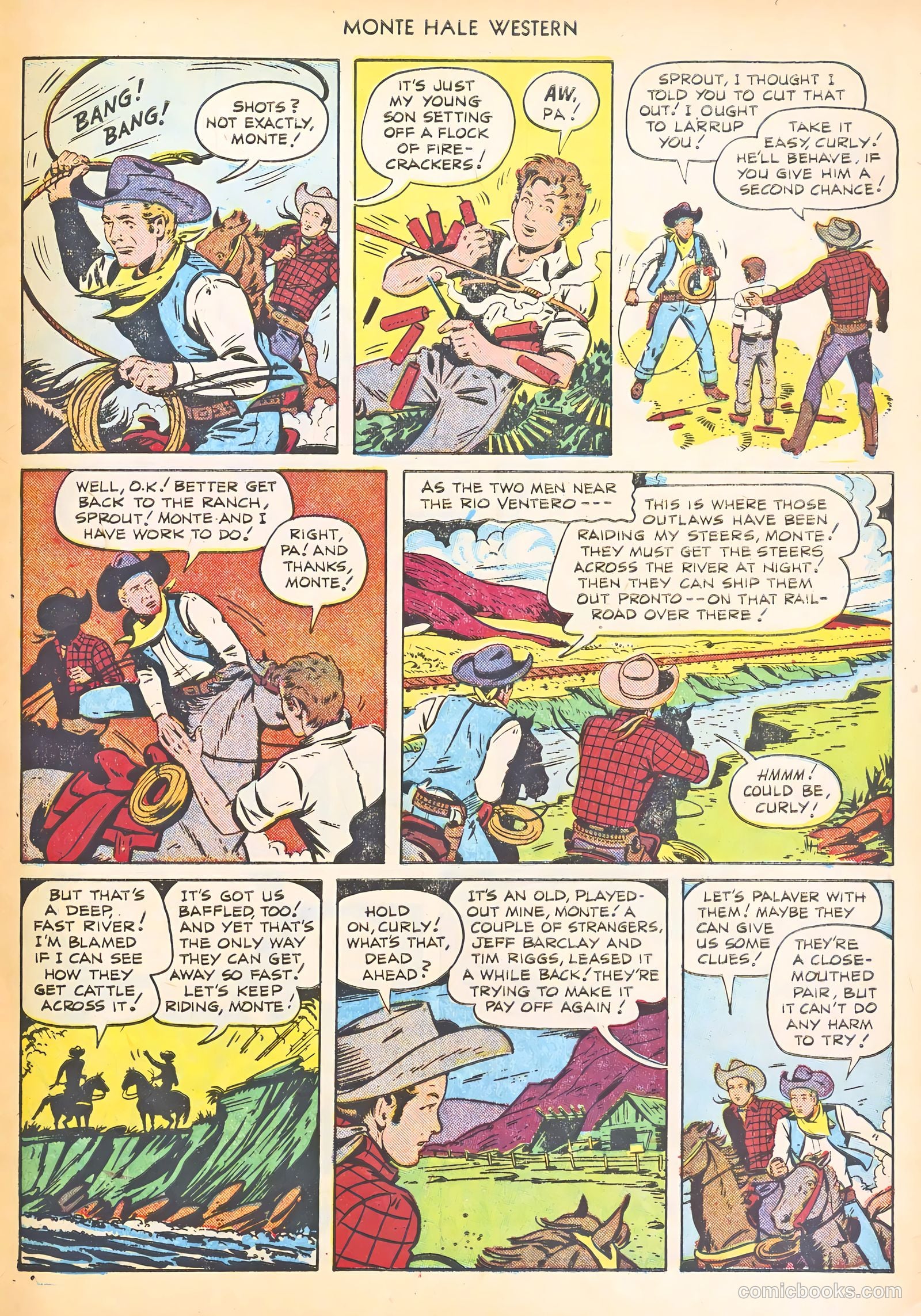 Monte Hale Western #65 — page 29 of 36