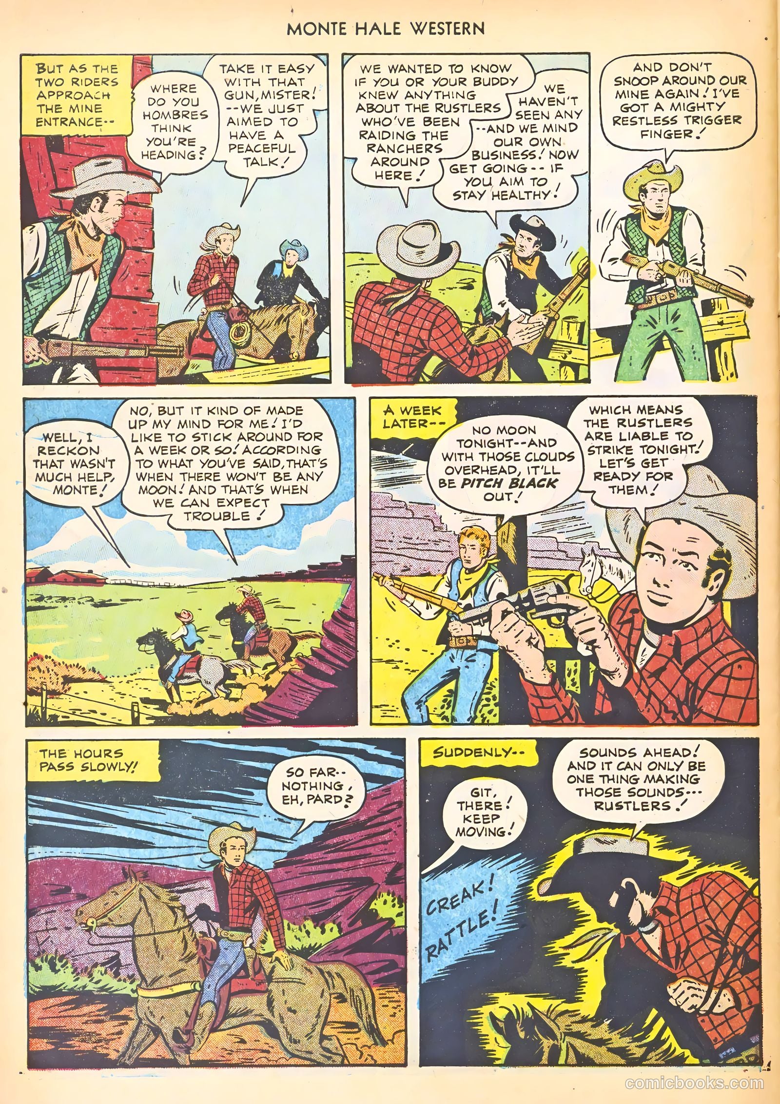 Monte Hale Western #65 — page 30 of 36