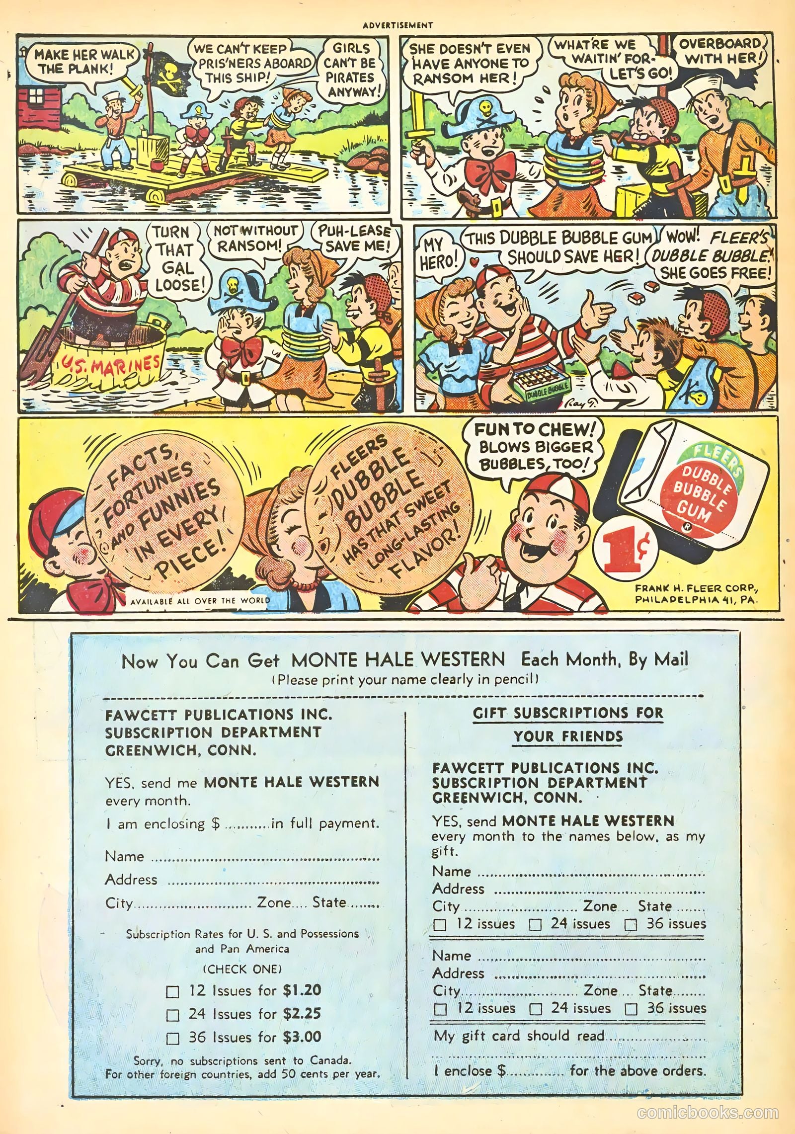 Monte Hale Western #65 — page 34 of 36