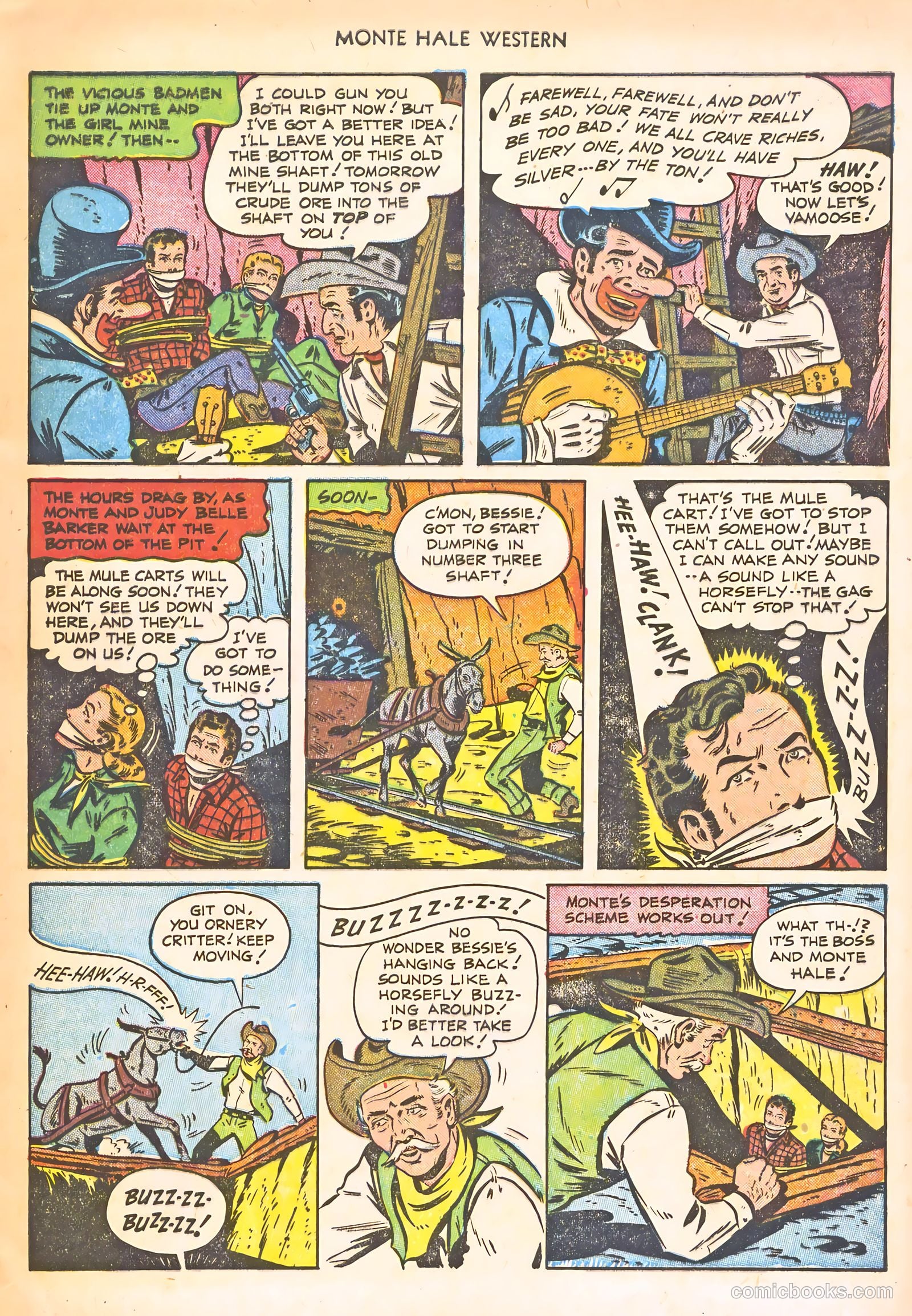 Monte Hale Western #66 — page 9 of 36