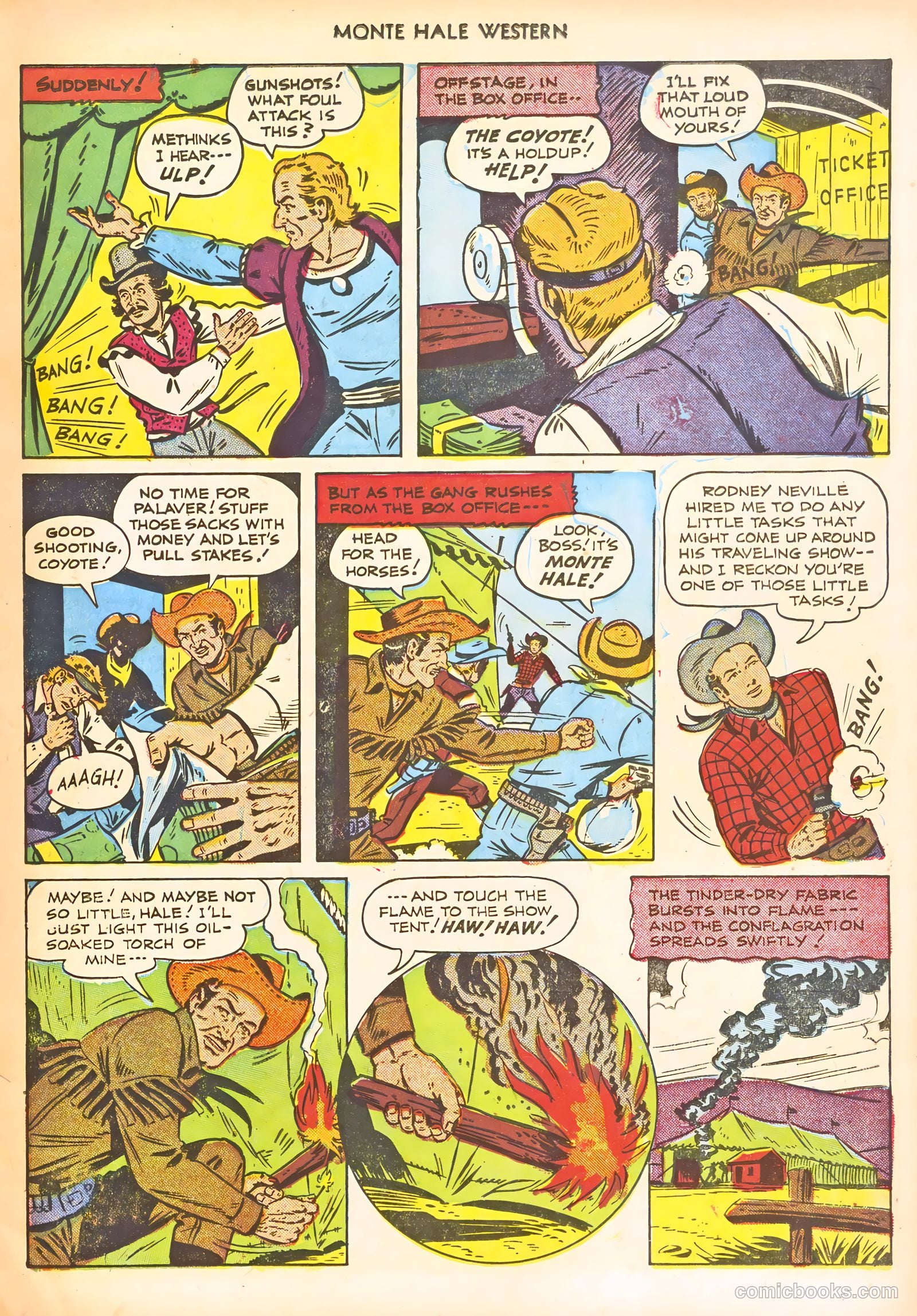 Monte Hale Western #66 — page 15 of 36