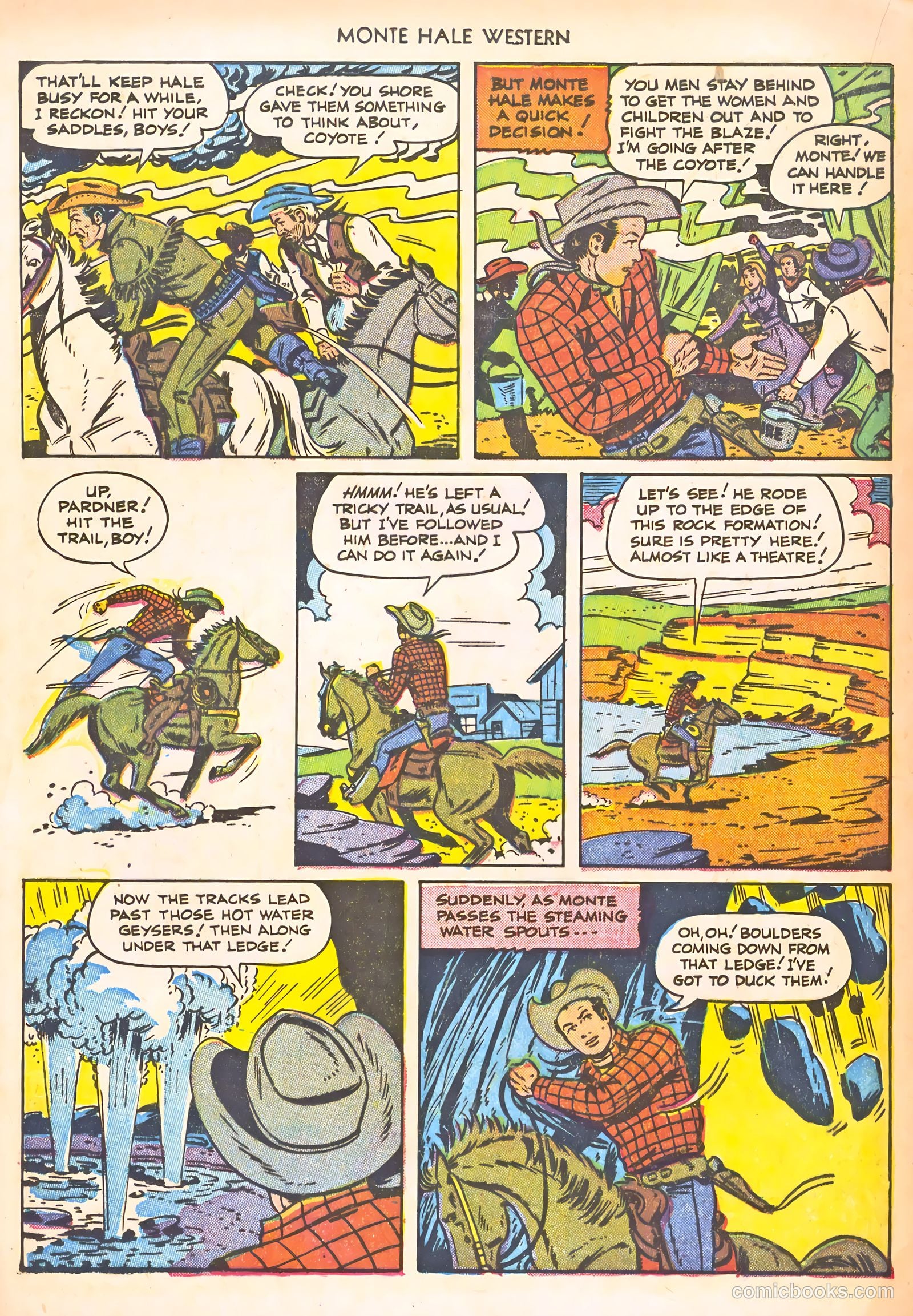 Monte Hale Western #66 — page 16 of 36