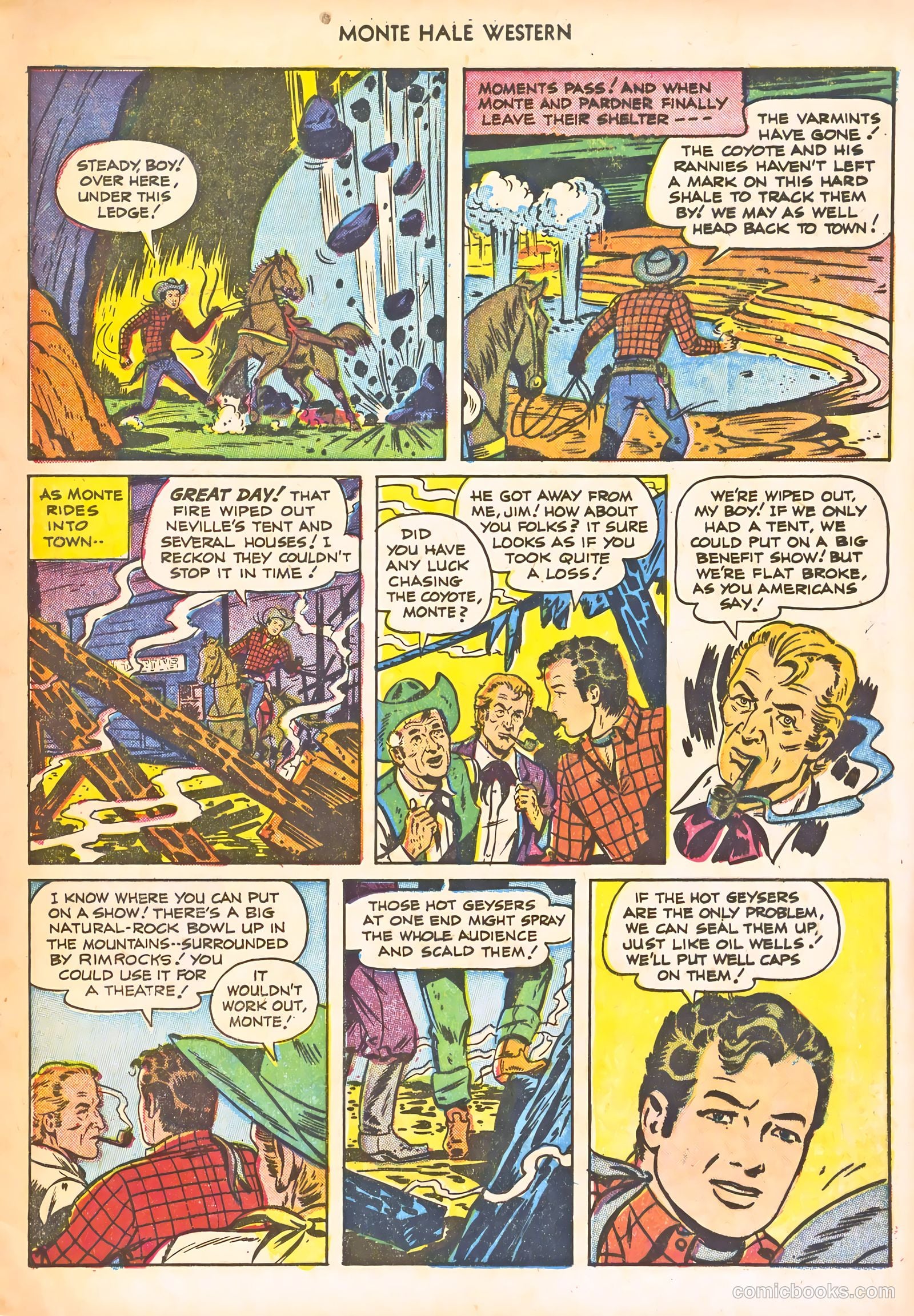 Monte Hale Western #66 — page 17 of 36