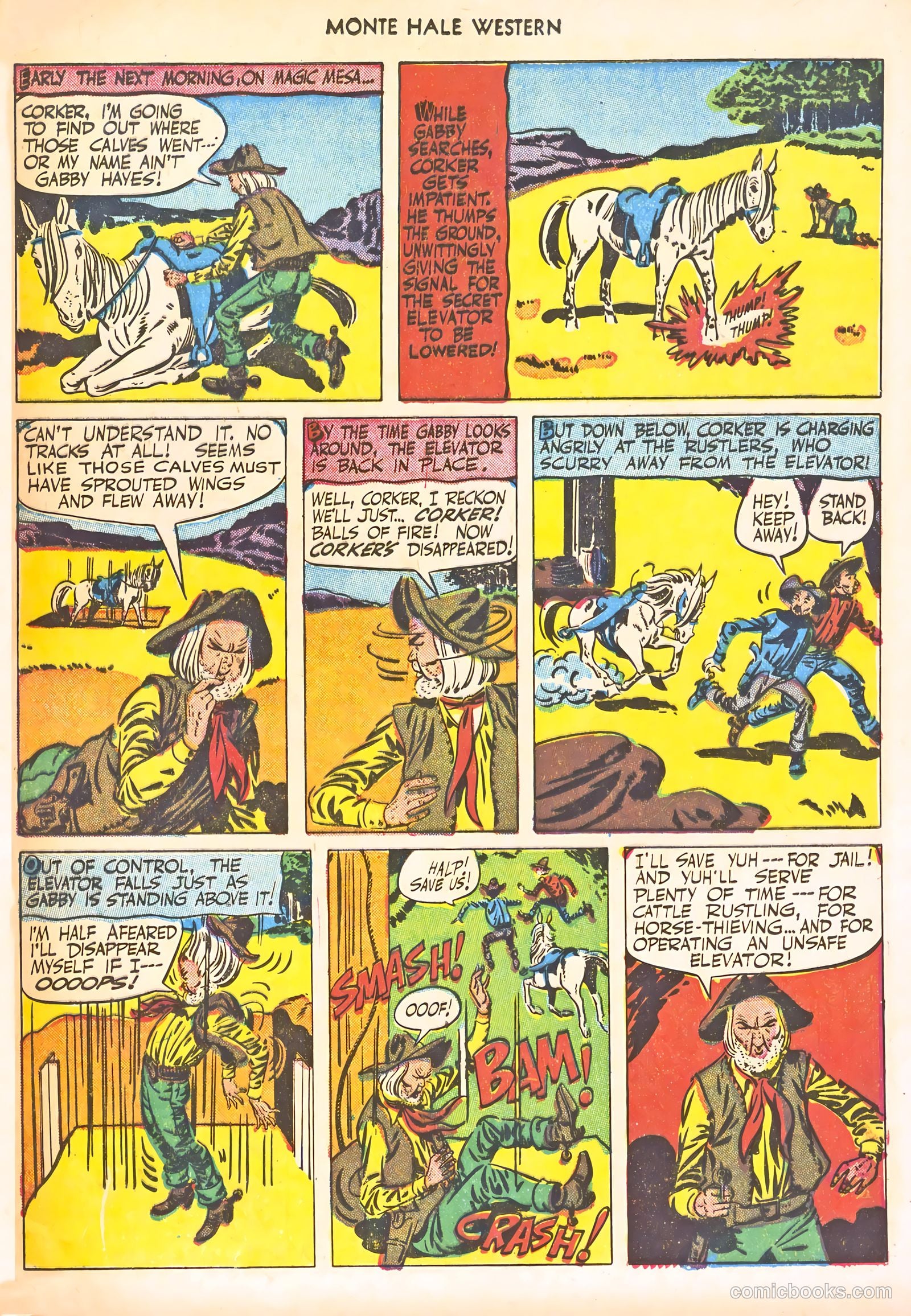 Monte Hale Western #66 — page 25 of 36
