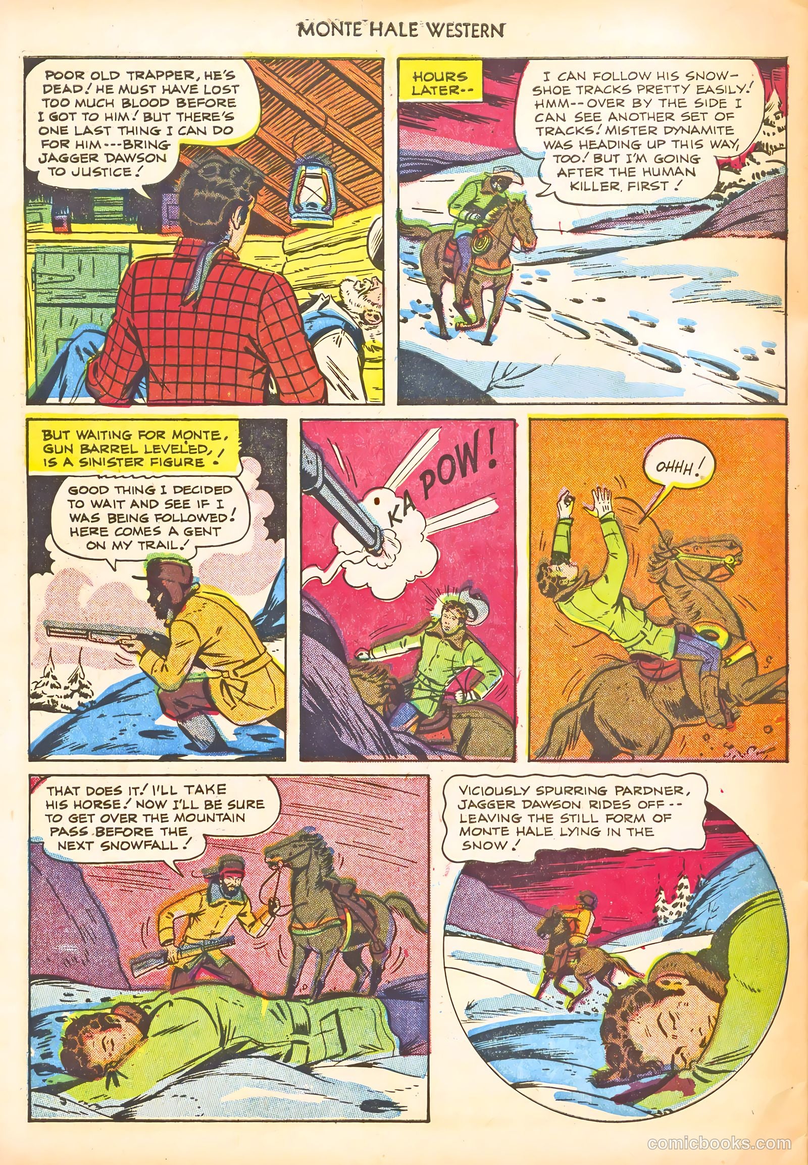 Monte Hale Western #66 — page 30 of 36