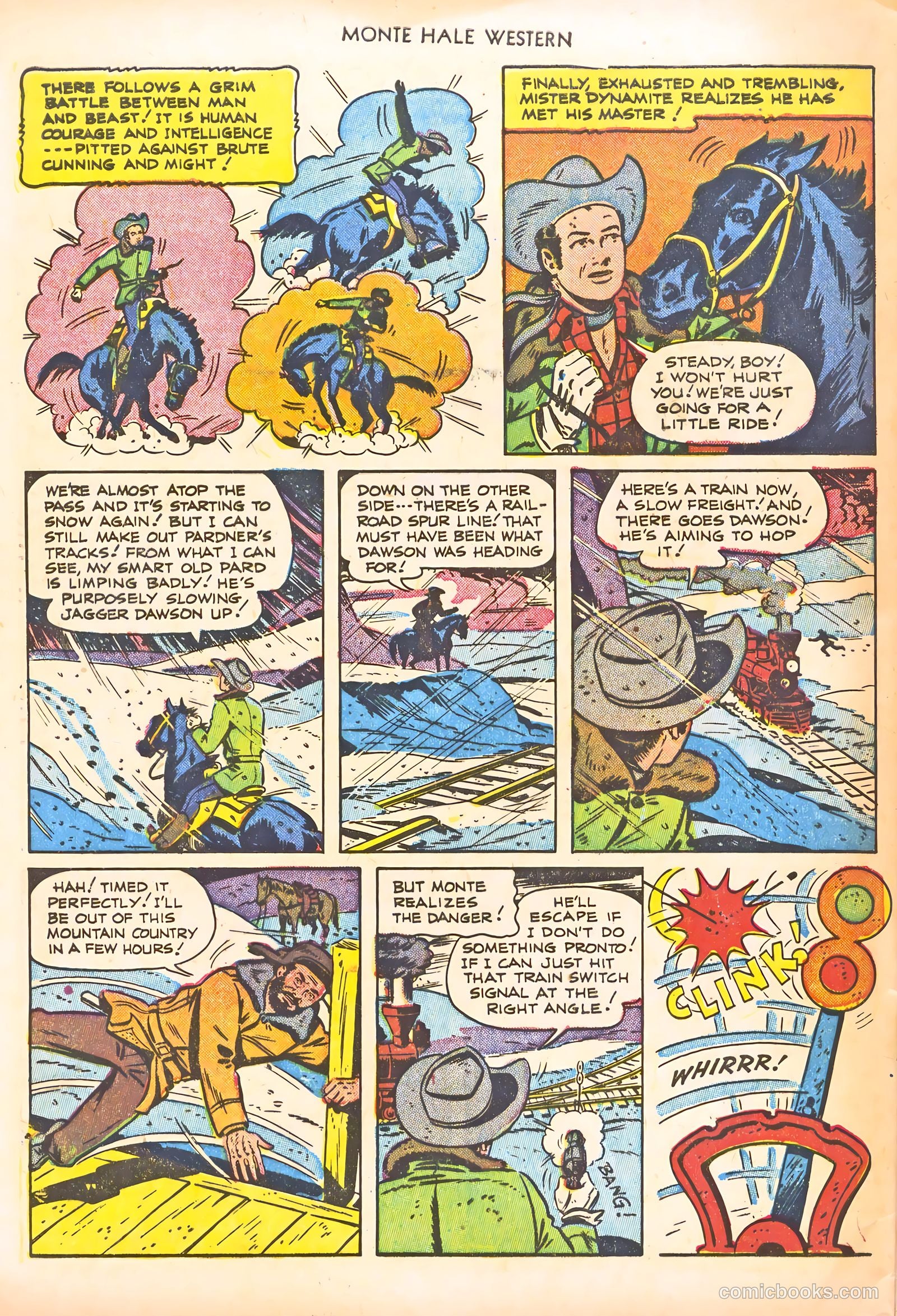 Monte Hale Western #66 — page 32 of 36