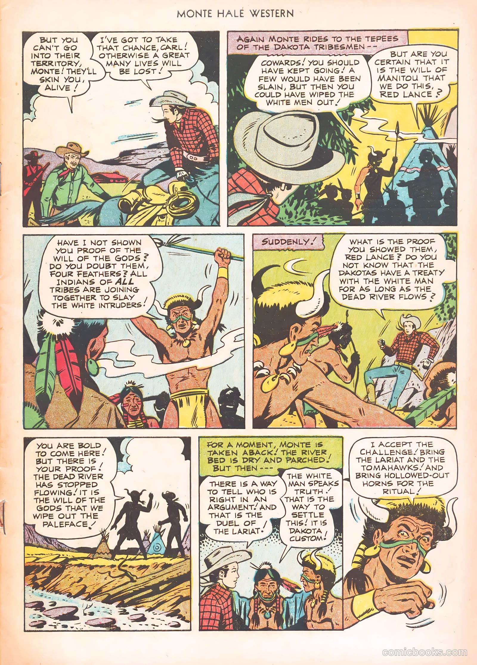 Monte Hale Western #67 — page 5 of 36