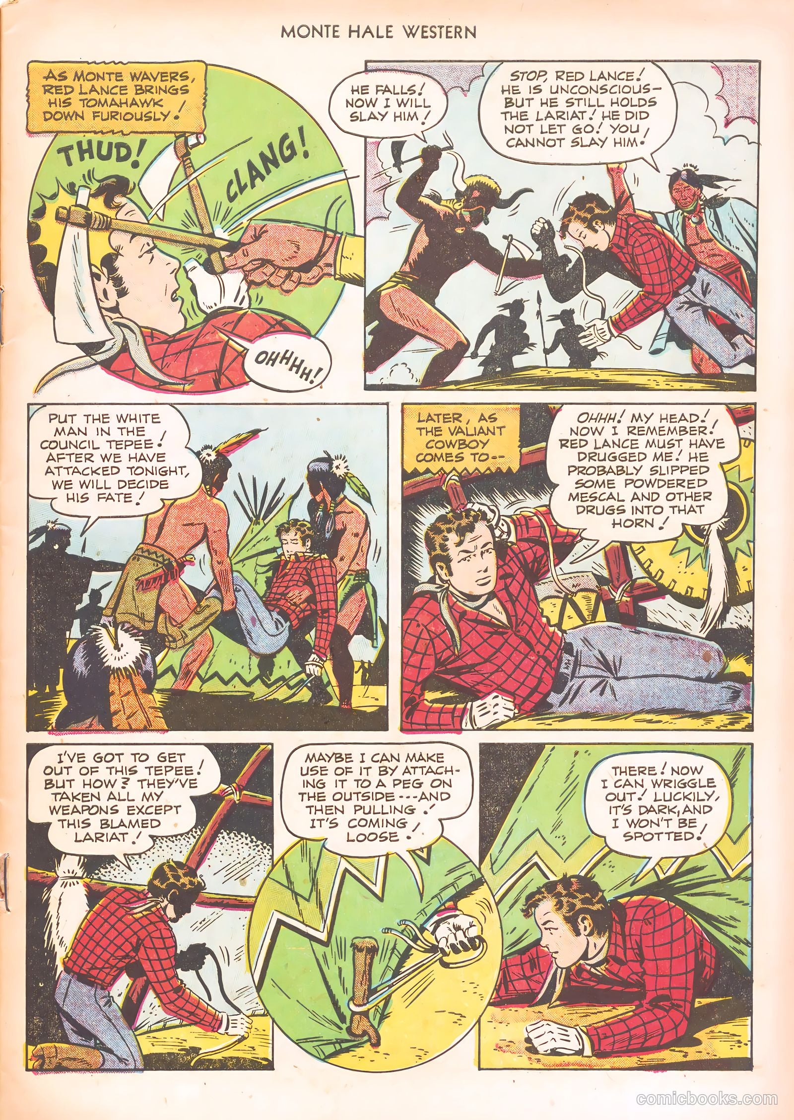 Monte Hale Western #67 — page 7 of 36
