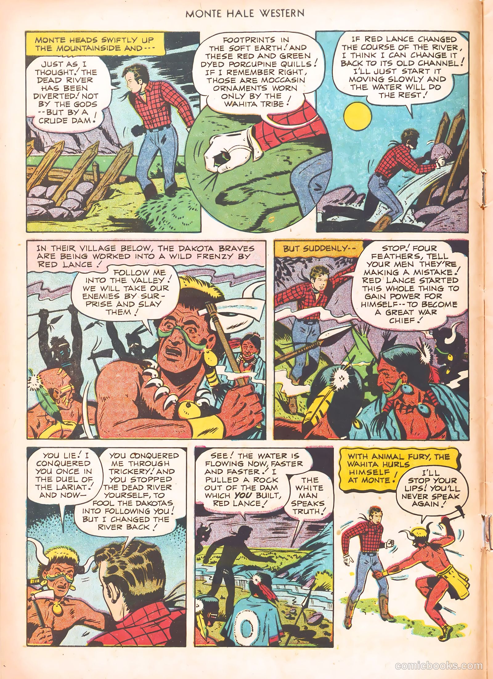 Monte Hale Western #67 — page 8 of 36