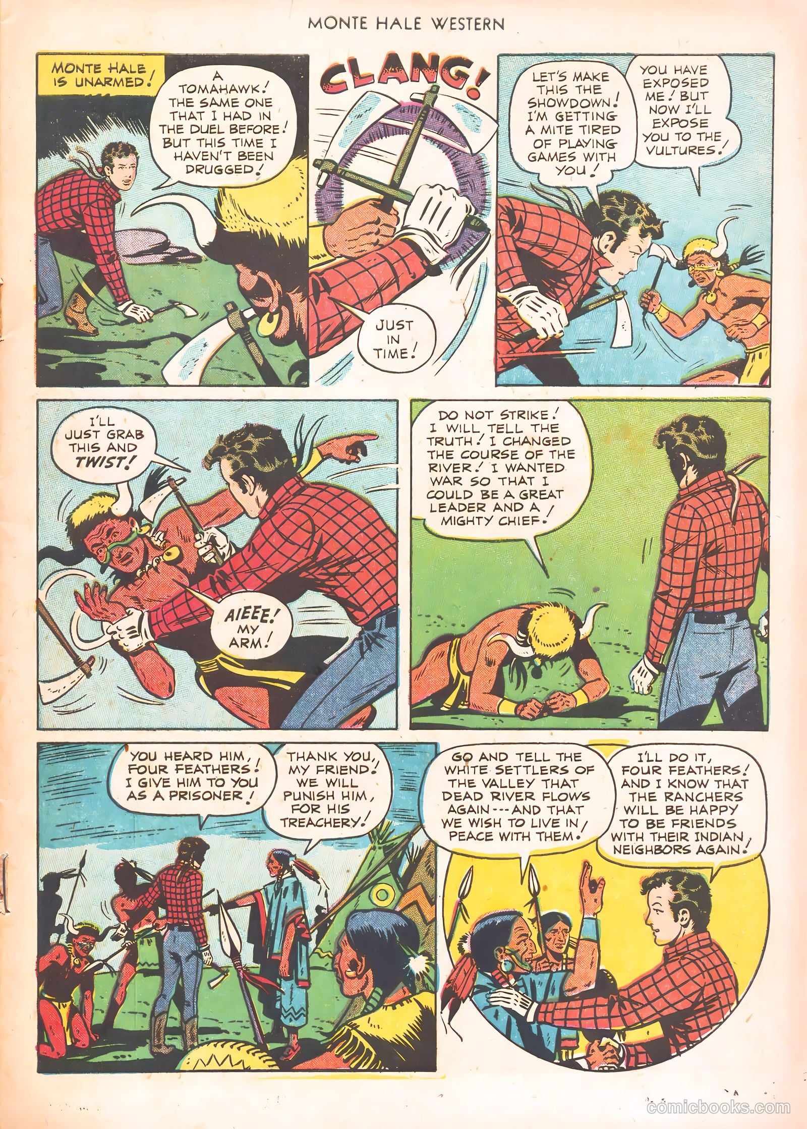 Monte Hale Western #67 — page 9 of 36